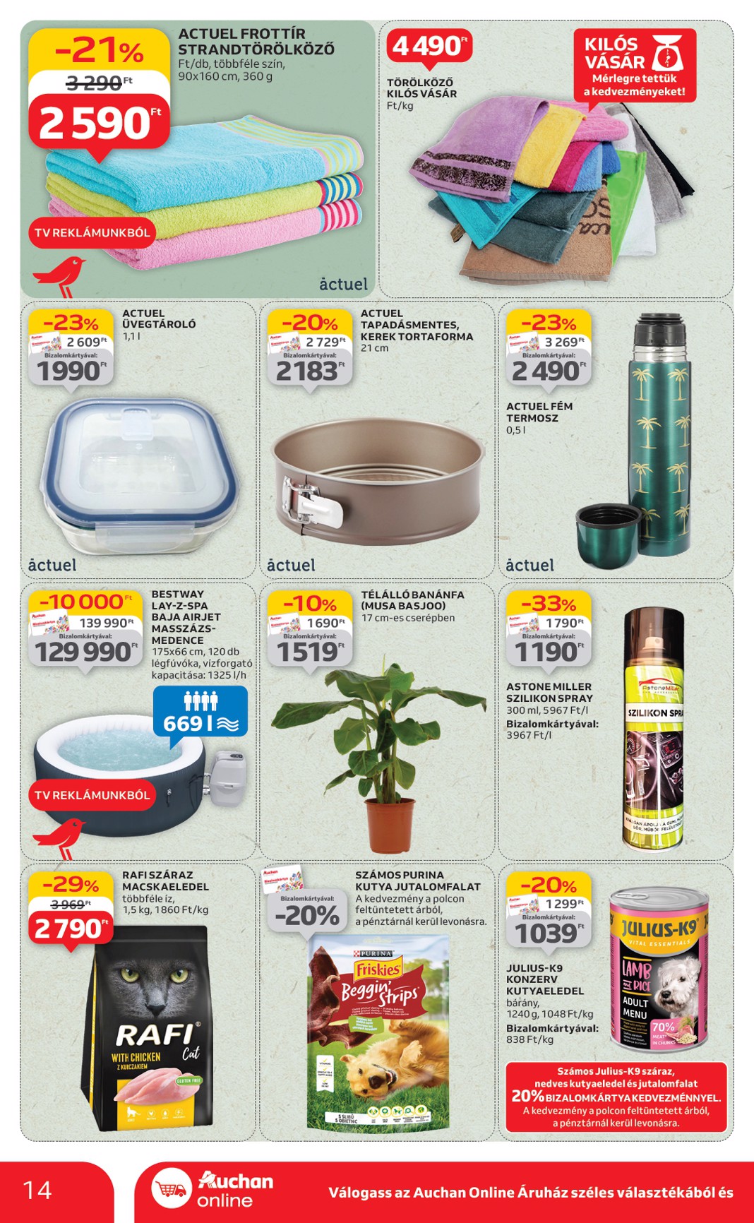 auchan - Auchan - Heti Szupermarket ajánlataink akciós újság, érvényes 07.03. - 07.09. - page: 14