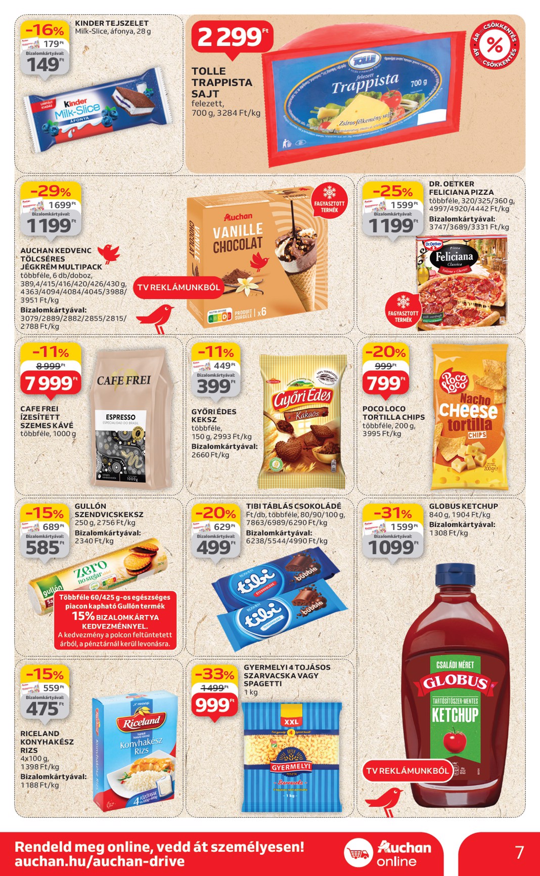 auchan - Auchan - Heti Szupermarket ajánlataink akciós újság, érvényes 07.03. - 07.09. - page: 7