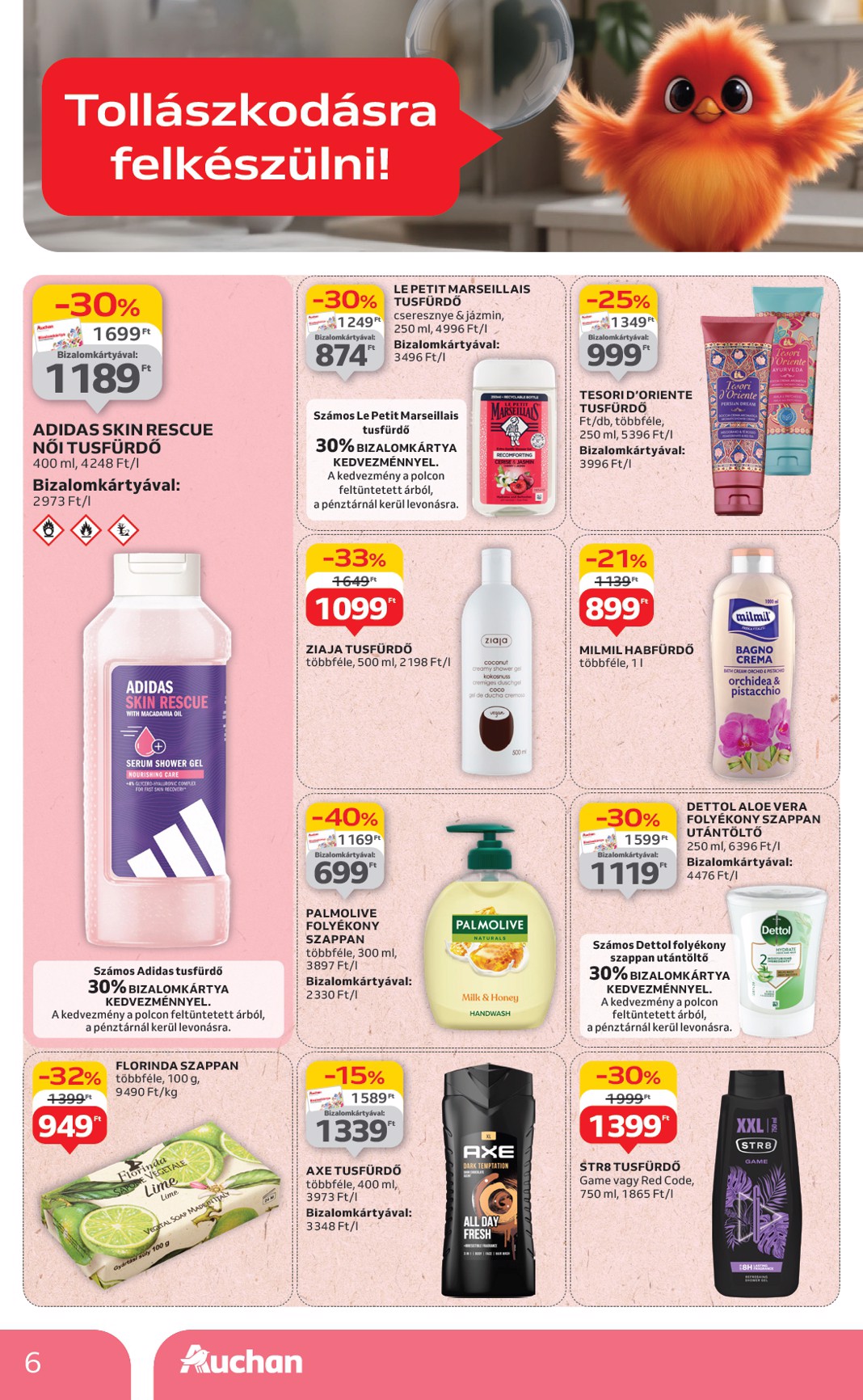 auchan - Auchan Hipermarket - Szépség ápolás és elektronikai ajánlataink akciós újság, érvényes 07.03. - 07.16. - page: 6