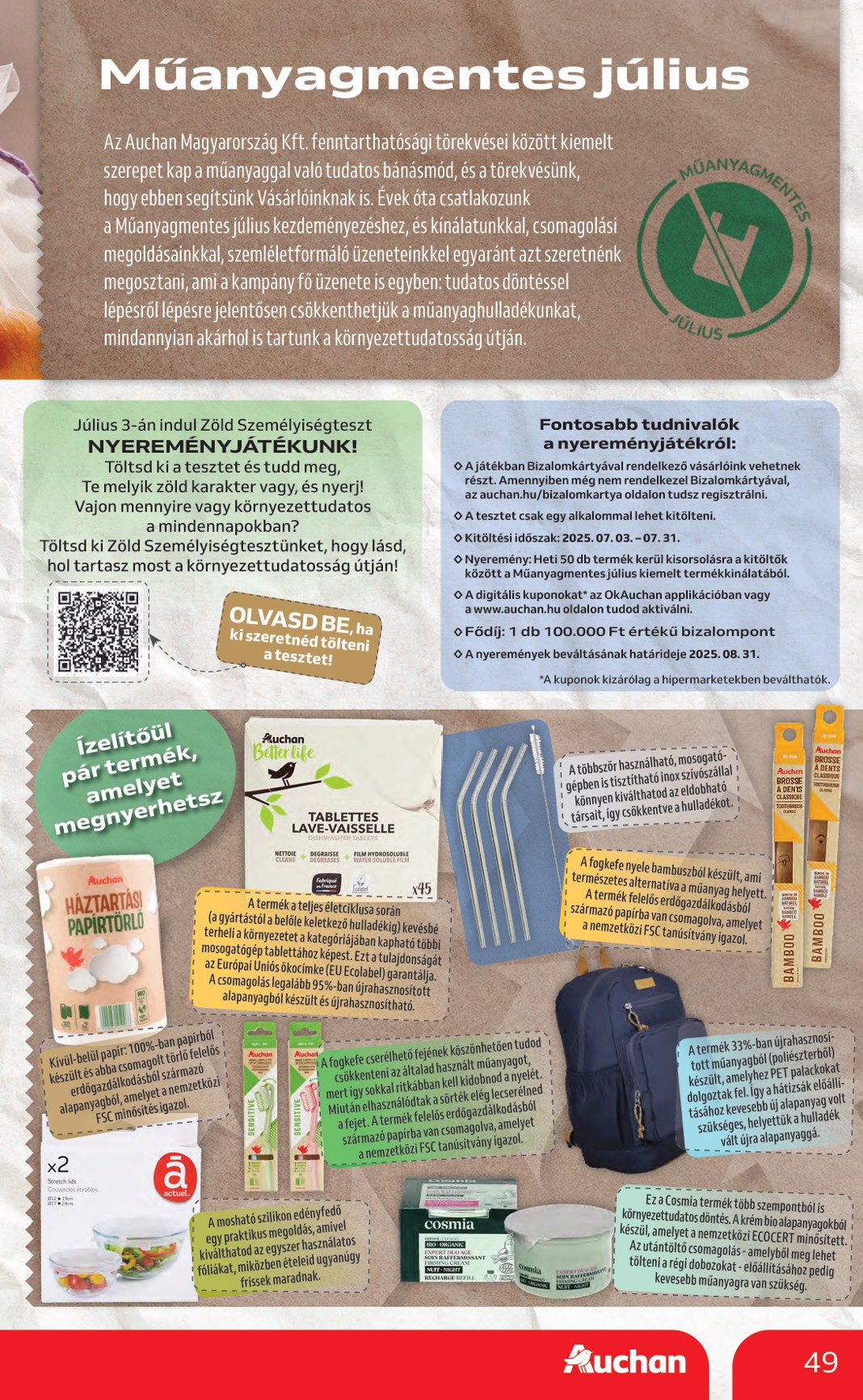 auchan - Auchan Hipermarket akciós újság, érvényes 07.10. - 07.16. - page: 49 auchan - Auchan Hipermarket akciós újság, érvényes 07.10. - 07.16. - page: 49