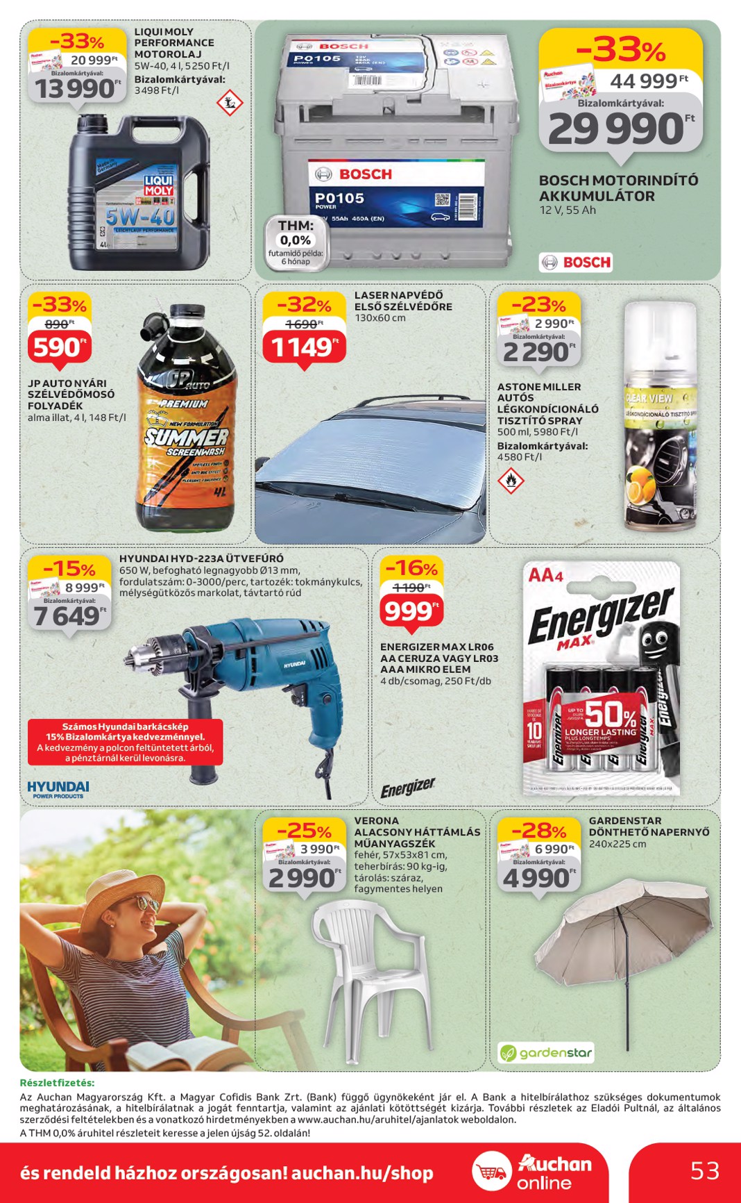 auchan - Auchan Hipermarket akciós újság, érvényes 07.10. - 07.16. - page: 53 auchan - Auchan Hipermarket akciós újság, érvényes 07.10. - 07.16. - page: 53