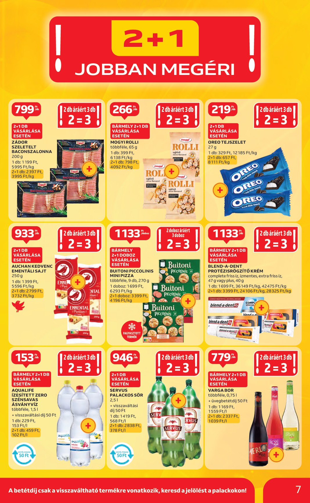 auchan - Auchan Hipermarket akciós újság, érvényes 07.10. - 07.16. - page: 7 auchan - Auchan Hipermarket akciós újság, érvényes 07.10. - 07.16. - page: 7