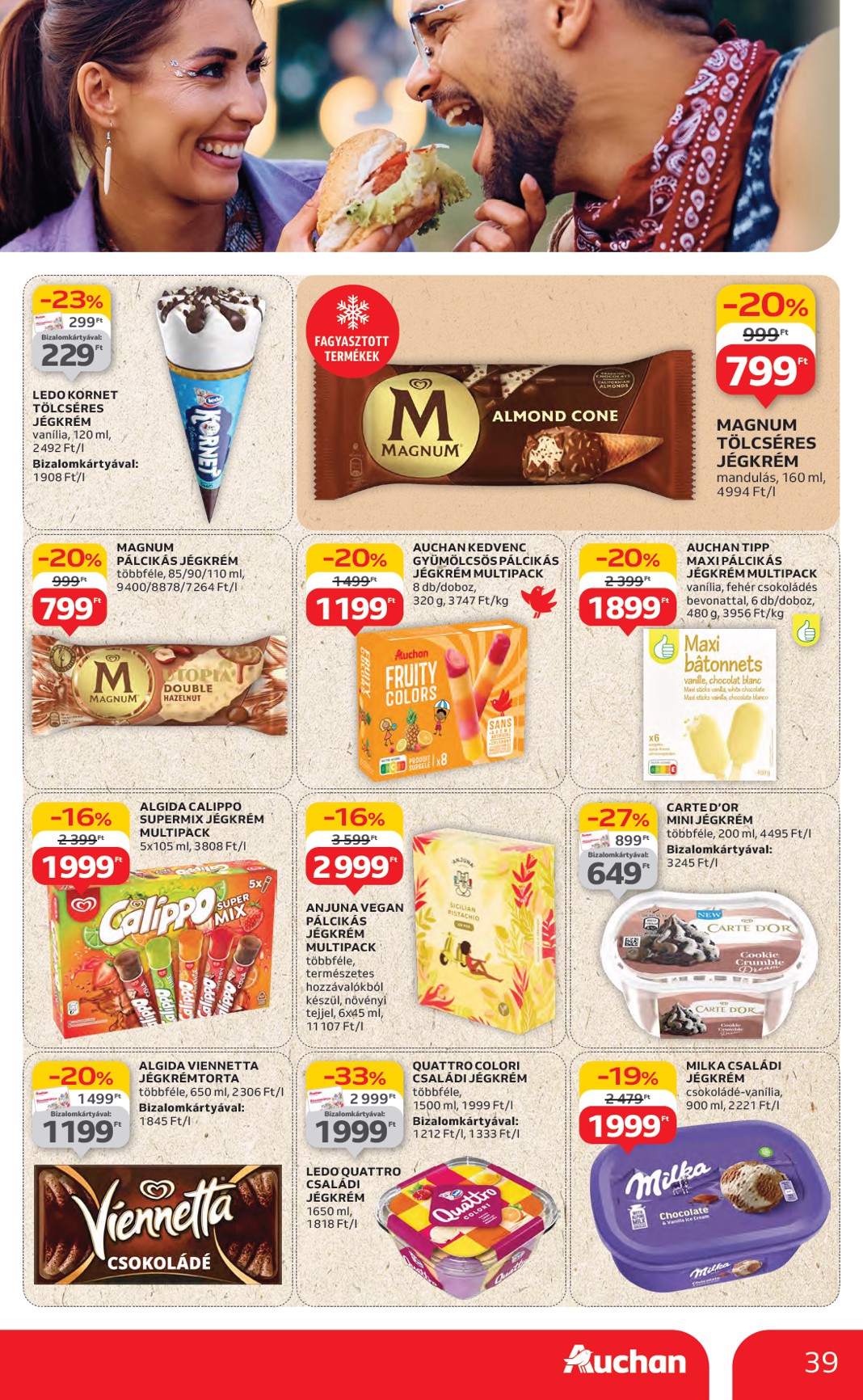 auchan - Auchan Hipermarket akciós újság, érvényes 07.10. - 07.16. - page: 39 auchan - Auchan Hipermarket akciós újság, érvényes 07.10. - 07.16. - page: 39