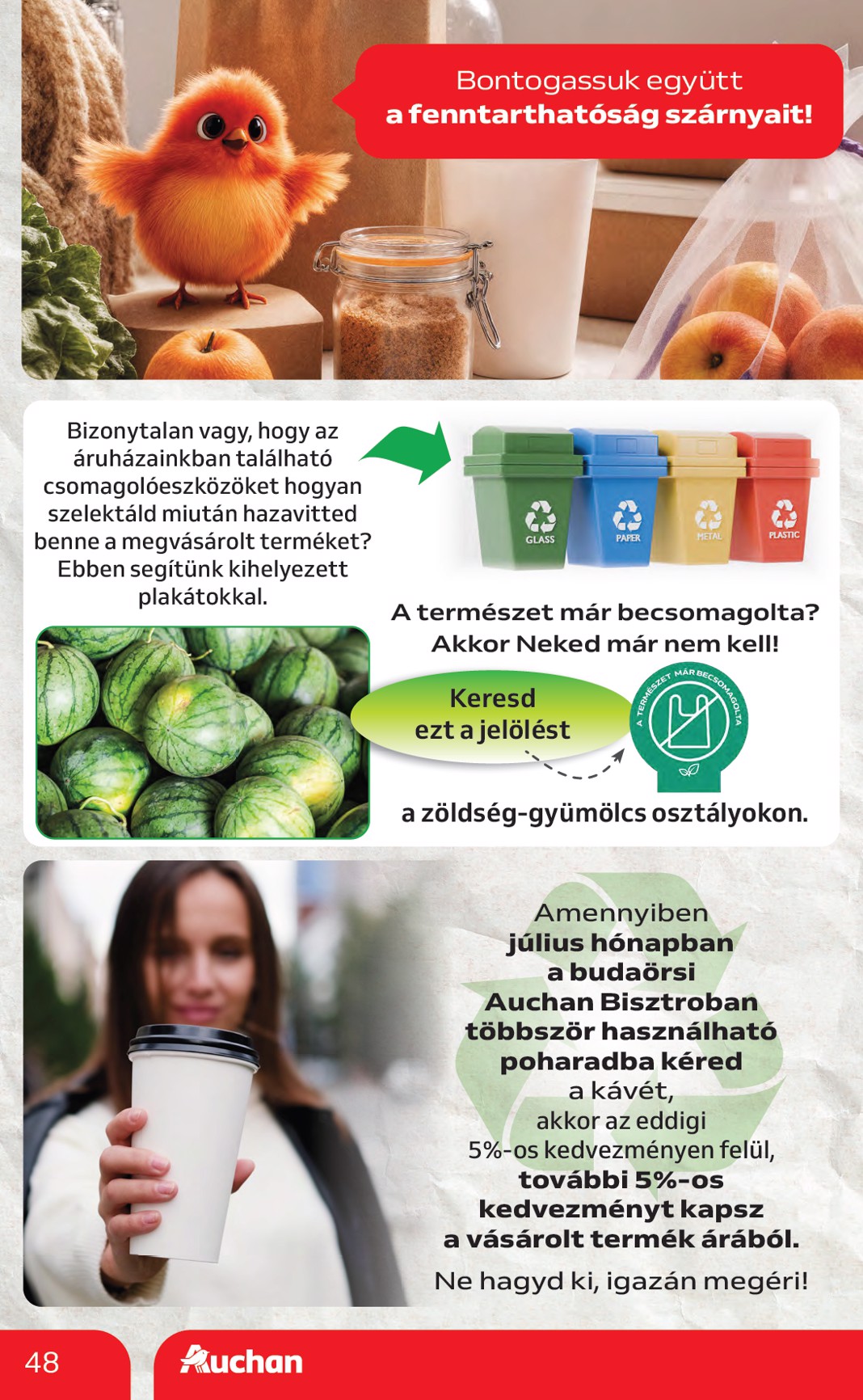 auchan - Auchan Hipermarket akciós újság, érvényes 07.10. - 07.16. - page: 48 auchan - Auchan Hipermarket akciós újság, érvényes 07.10. - 07.16. - page: 48