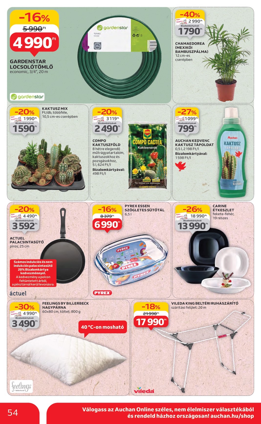 auchan - Auchan Hipermarket akciós újság, érvényes 07.10. - 07.16. - page: 54 auchan - Auchan Hipermarket akciós újság, érvényes 07.10. - 07.16. - page: 54
