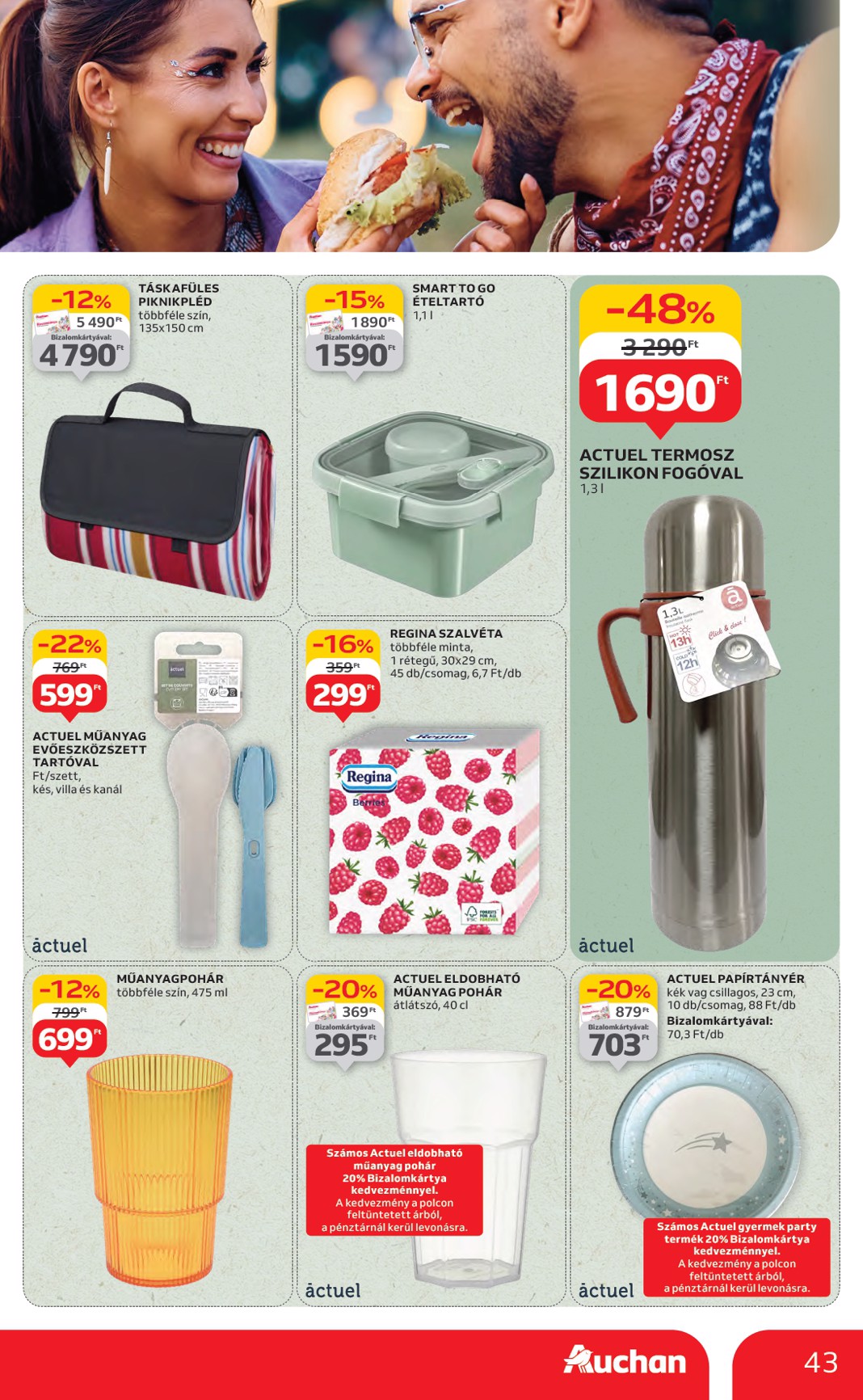 auchan - Auchan Hipermarket akciós újság, érvényes 07.10. - 07.16. - page: 43 auchan - Auchan Hipermarket akciós újság, érvényes 07.10. - 07.16. - page: 43