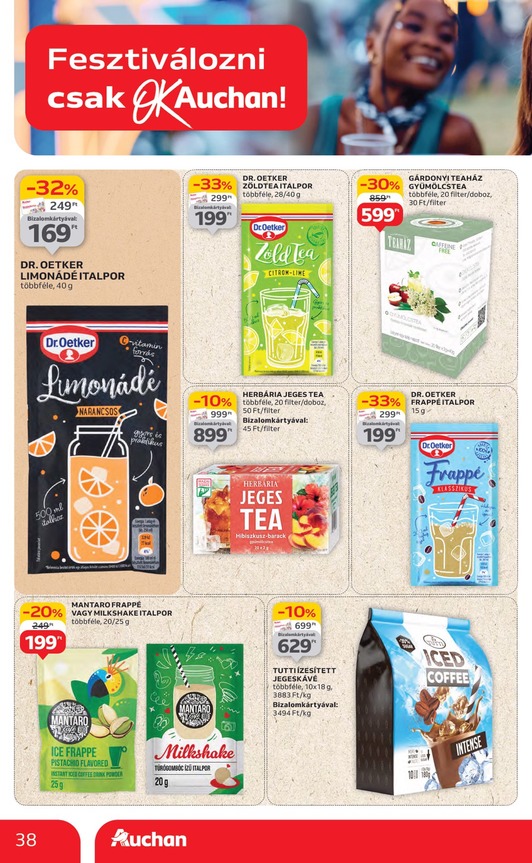 auchan - Auchan Hipermarket akciós újság, érvényes 07.10. - 07.16. - page: 38 auchan - Auchan Hipermarket akciós újság, érvényes 07.10. - 07.16. - page: 38