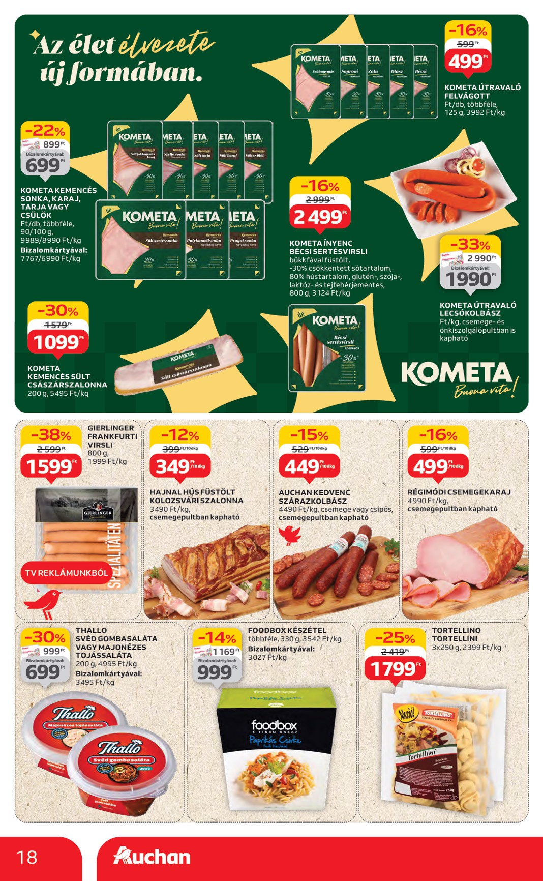auchan - Auchan Hipermarket akciós újság, érvényes 07.10. - 07.16. - page: 18 auchan - Auchan Hipermarket akciós újság, érvényes 07.10. - 07.16. - page: 18