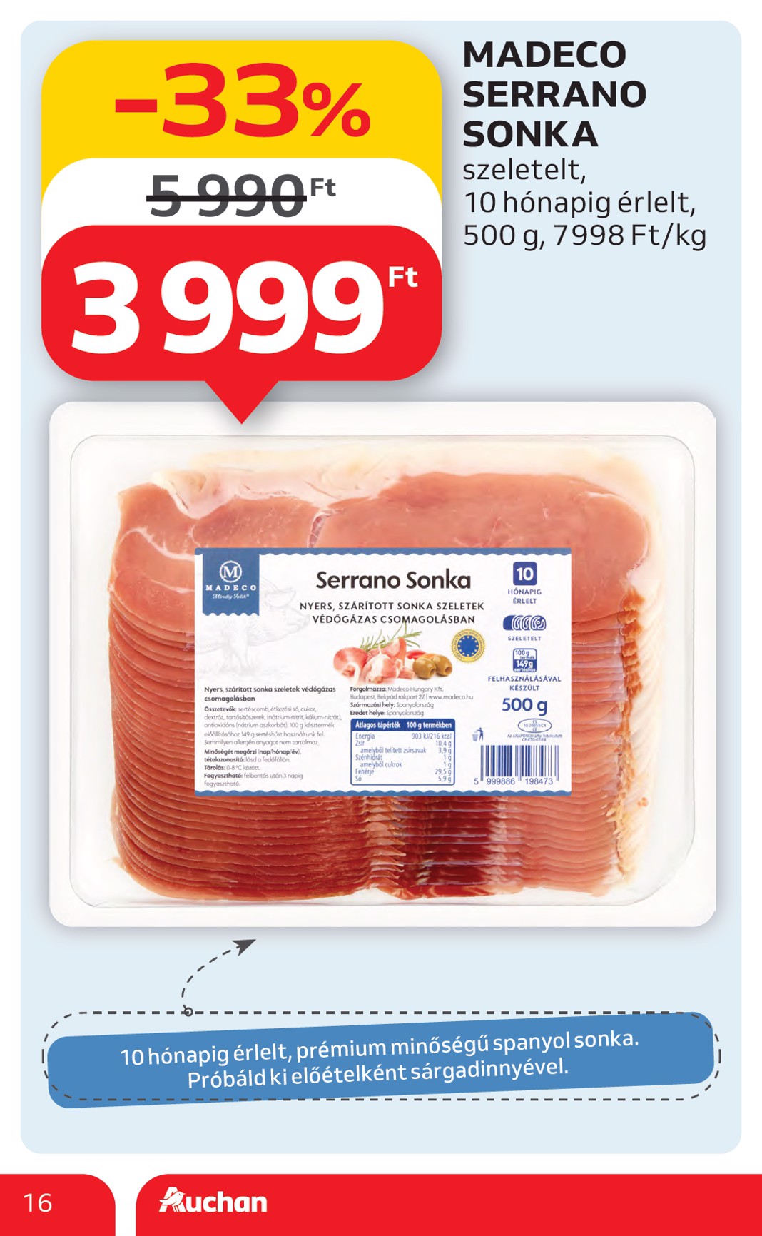 auchan - Auchan Hipermarket akciós újság, érvényes 07.10. - 07.16. - page: 16 auchan - Auchan Hipermarket akciós újság, érvényes 07.10. - 07.16. - page: 16