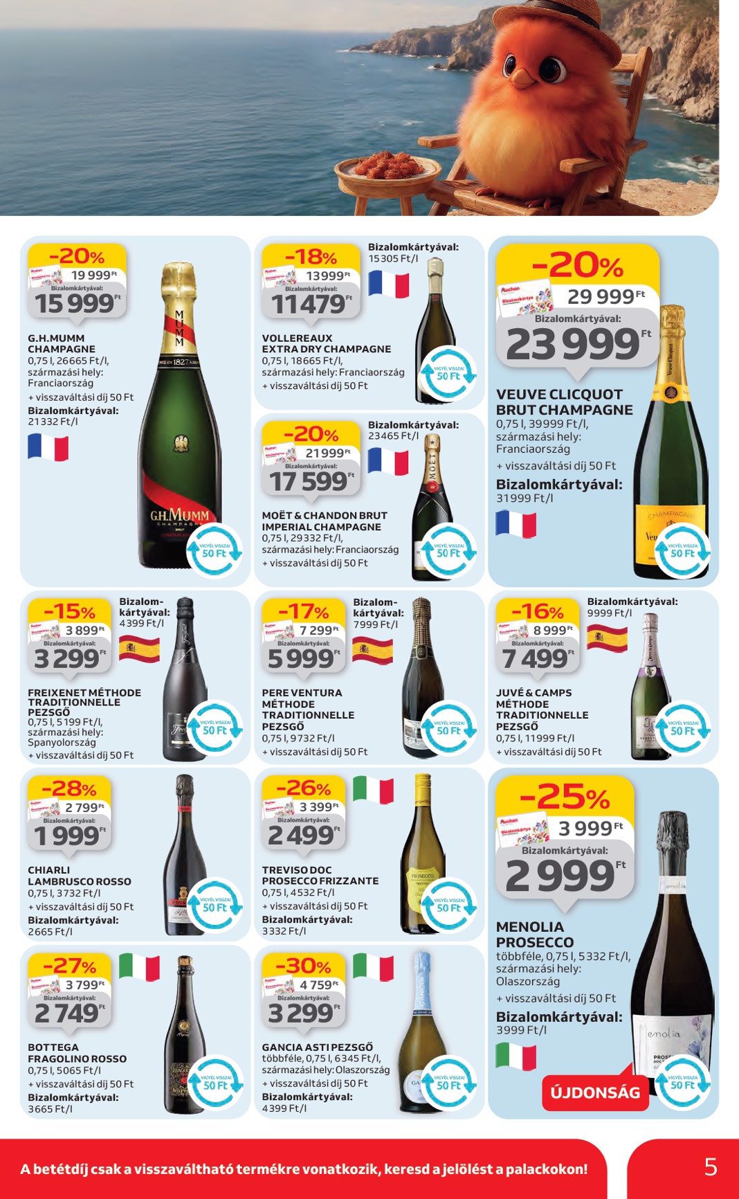 auchan - Auchan Hipermarket akciós újság, érvényes 07.10. - 07.16. - page: 5 auchan - Auchan Hipermarket akciós újság, érvényes 07.10. - 07.16. - page: 5