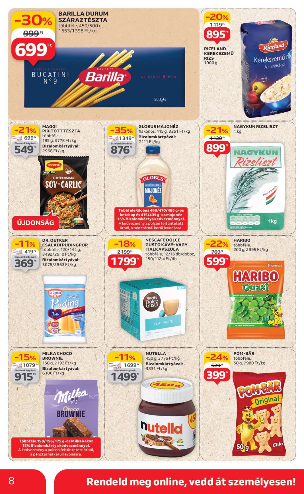 auchan - Auchan szupermarket akciós újság, érvényes 07.10. - 07.16. - page: 8