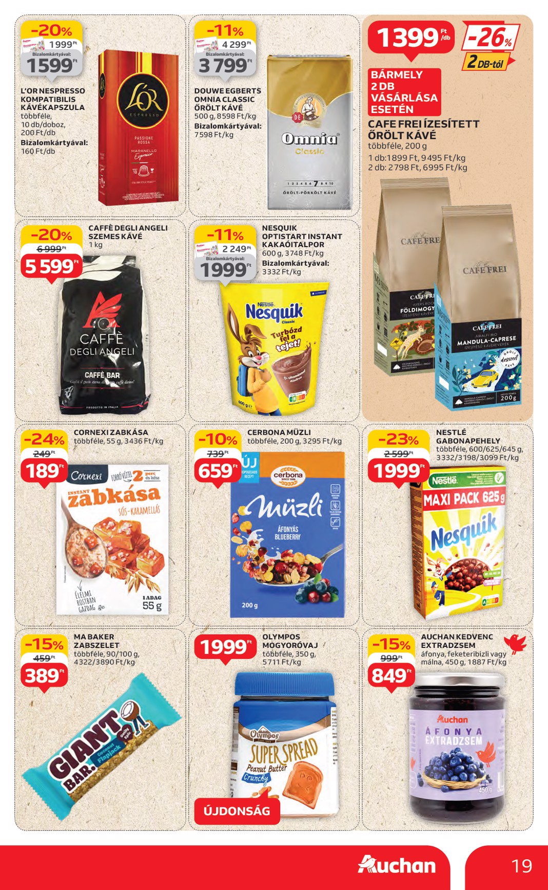 auchan - Auchan Hipermarket akciós újság, érvényes 07.17. - 07.23. - page: 19 auchan - Auchan Hipermarket akciós újság, érvényes 07.17. - 07.23. - page: 19