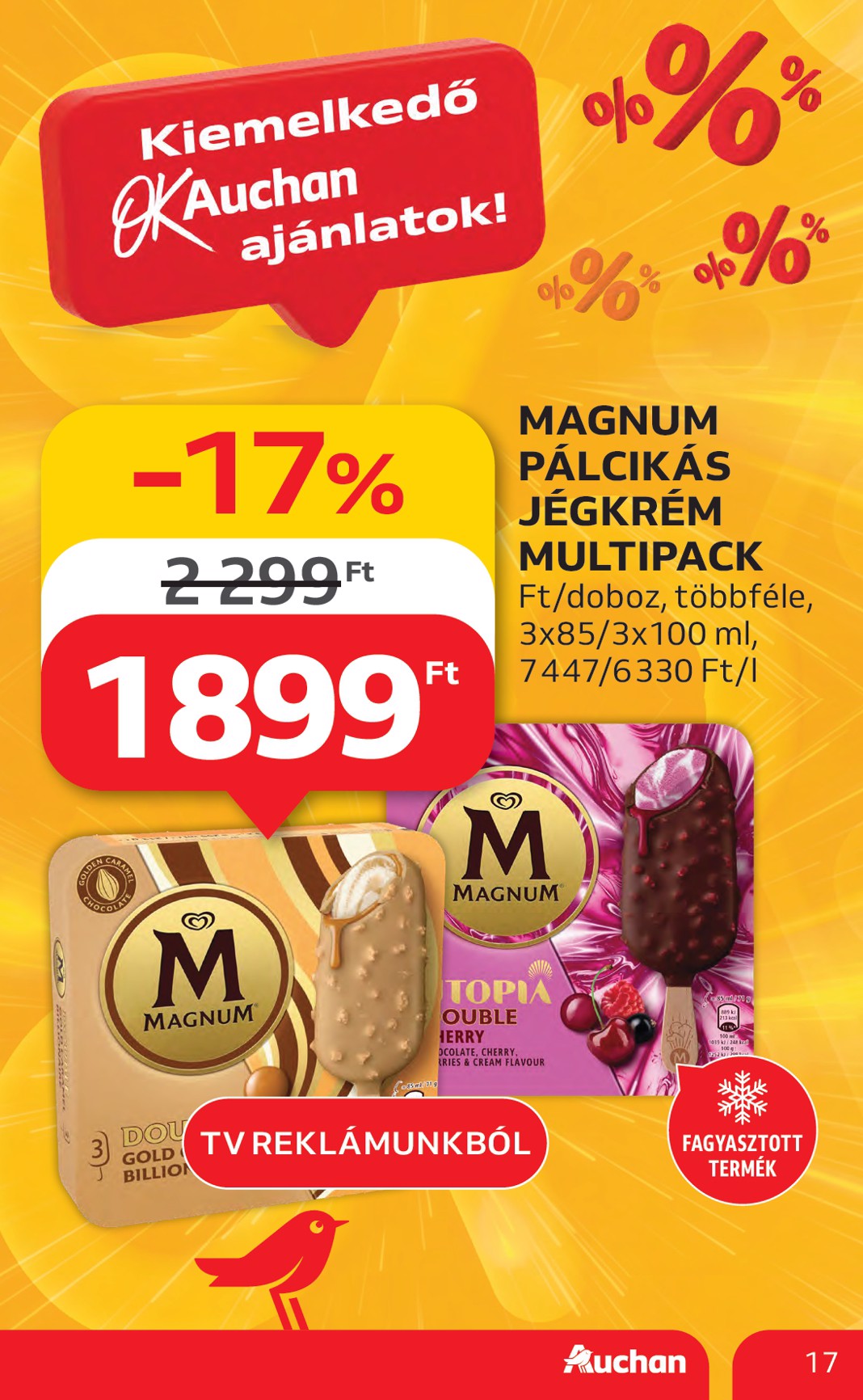 auchan - Auchan Hipermarket akciós újság, érvényes 07.17. - 07.23. - page: 17 auchan - Auchan Hipermarket akciós újság, érvényes 07.17. - 07.23. - page: 17