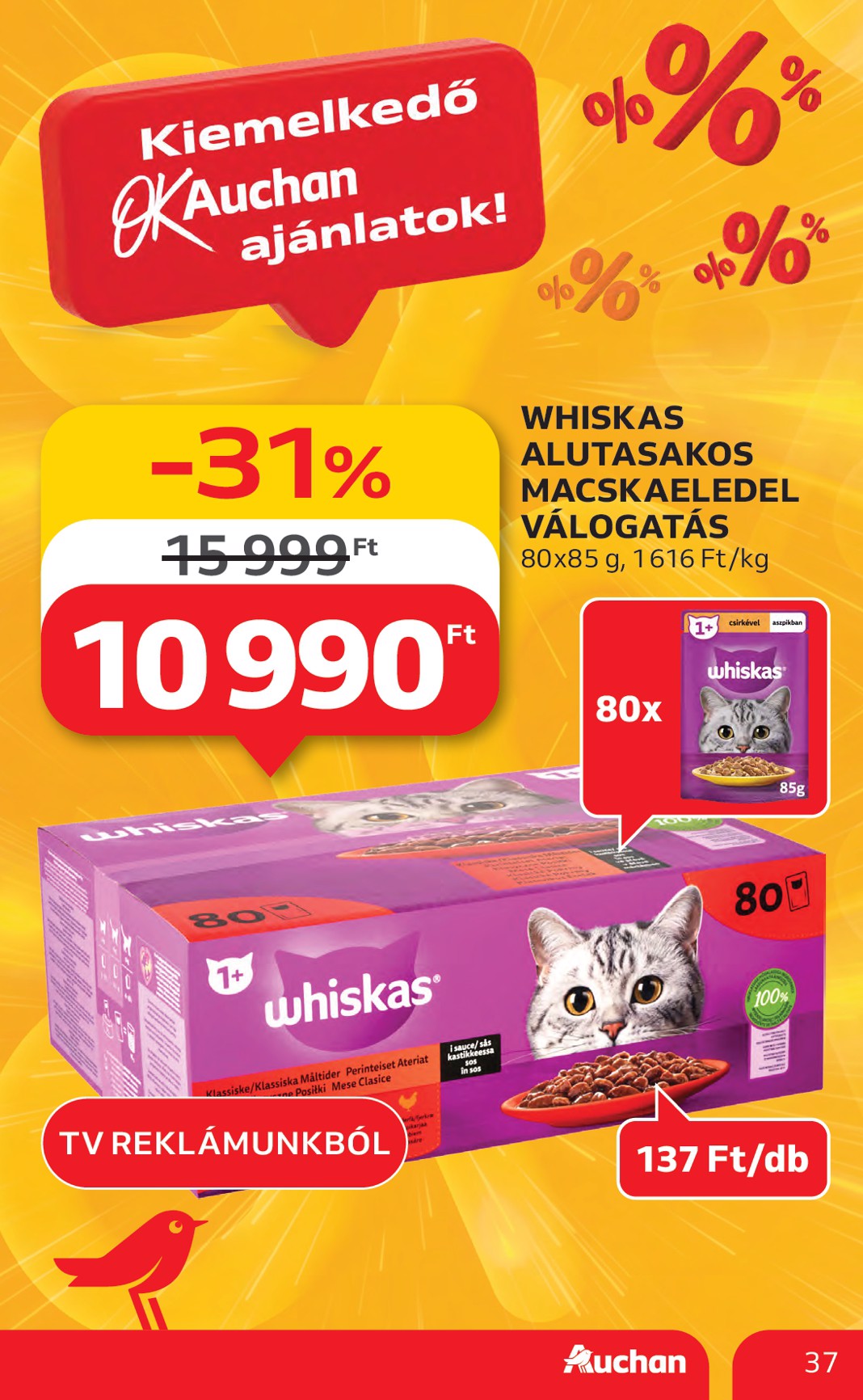 auchan - Auchan Hipermarket akciós újság, érvényes 07.17. - 07.23. - page: 37 auchan - Auchan Hipermarket akciós újság, érvényes 07.17. - 07.23. - page: 37