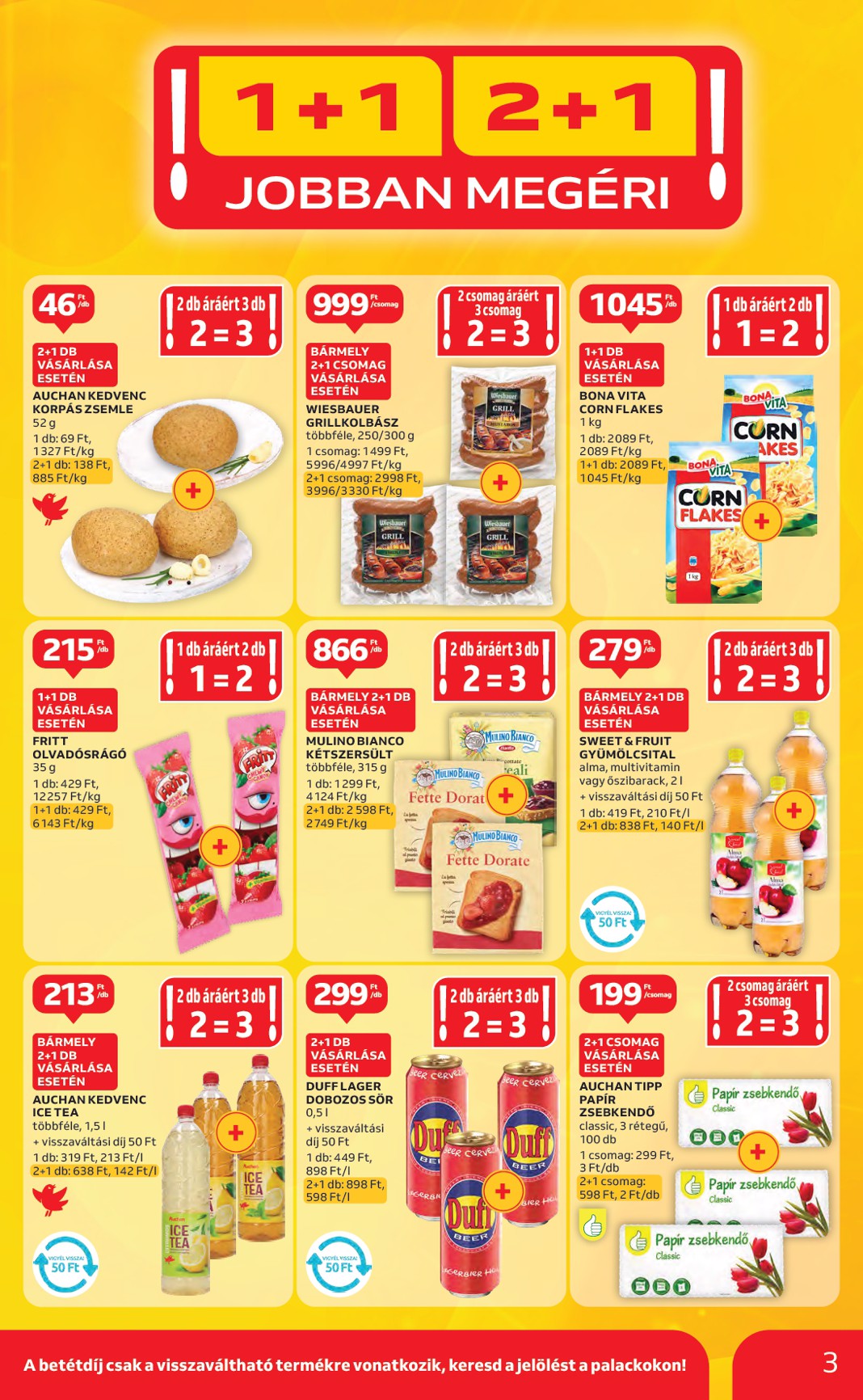 auchan - Auchan Hipermarket akciós újság, érvényes 07.17. - 07.23. - page: 3 auchan - Auchan Hipermarket akciós újság, érvényes 07.17. - 07.23. - page: 3