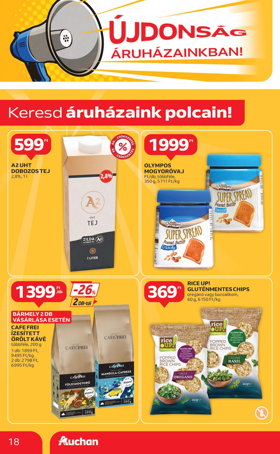 auchan - Auchan Hipermarket akciós újság, érvényes 07.17. - 07.23. - page: 18 auchan - Auchan Hipermarket akciós újság, érvényes 07.17. - 07.23. - page: 18