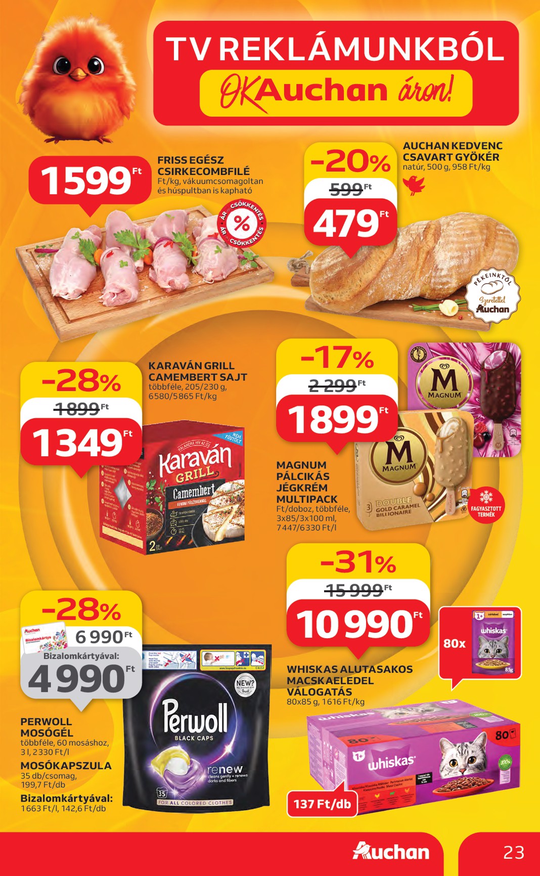 auchan - Auchan Hipermarket akciós újság, érvényes 07.17. - 07.23. - page: 23 auchan - Auchan Hipermarket akciós újság, érvényes 07.17. - 07.23. - page: 23
