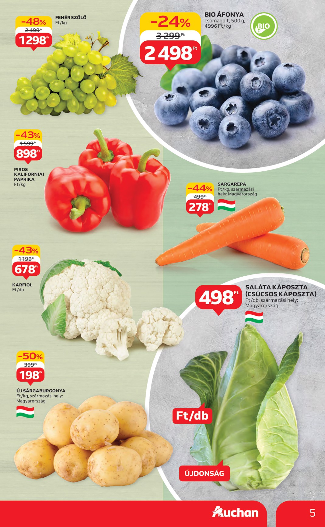 auchan - Auchan Hipermarket akciós újság, érvényes 07.17. - 07.23. - page: 5 auchan - Auchan Hipermarket akciós újság, érvényes 07.17. - 07.23. - page: 5