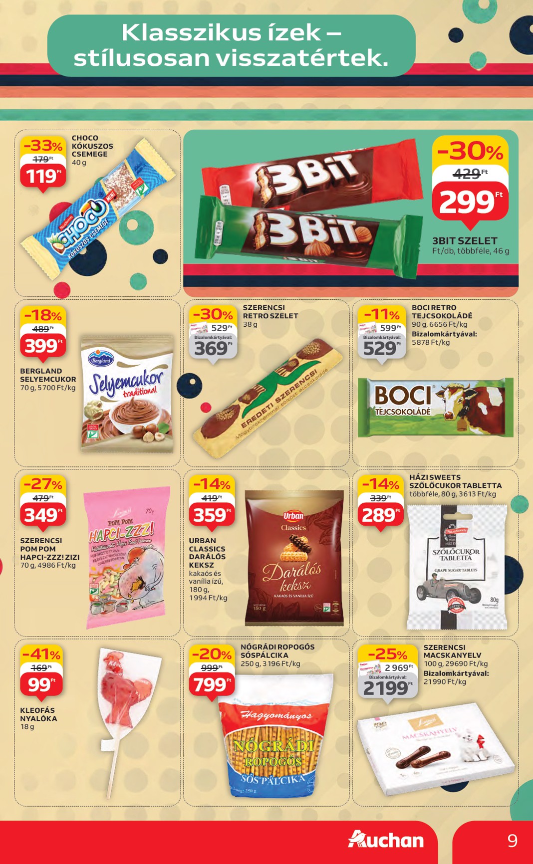 auchan - Auchan Hipermarket akciós újság, érvényes 07.17. - 07.23. - page: 9 auchan - Auchan Hipermarket akciós újság, érvényes 07.17. - 07.23. - page: 9