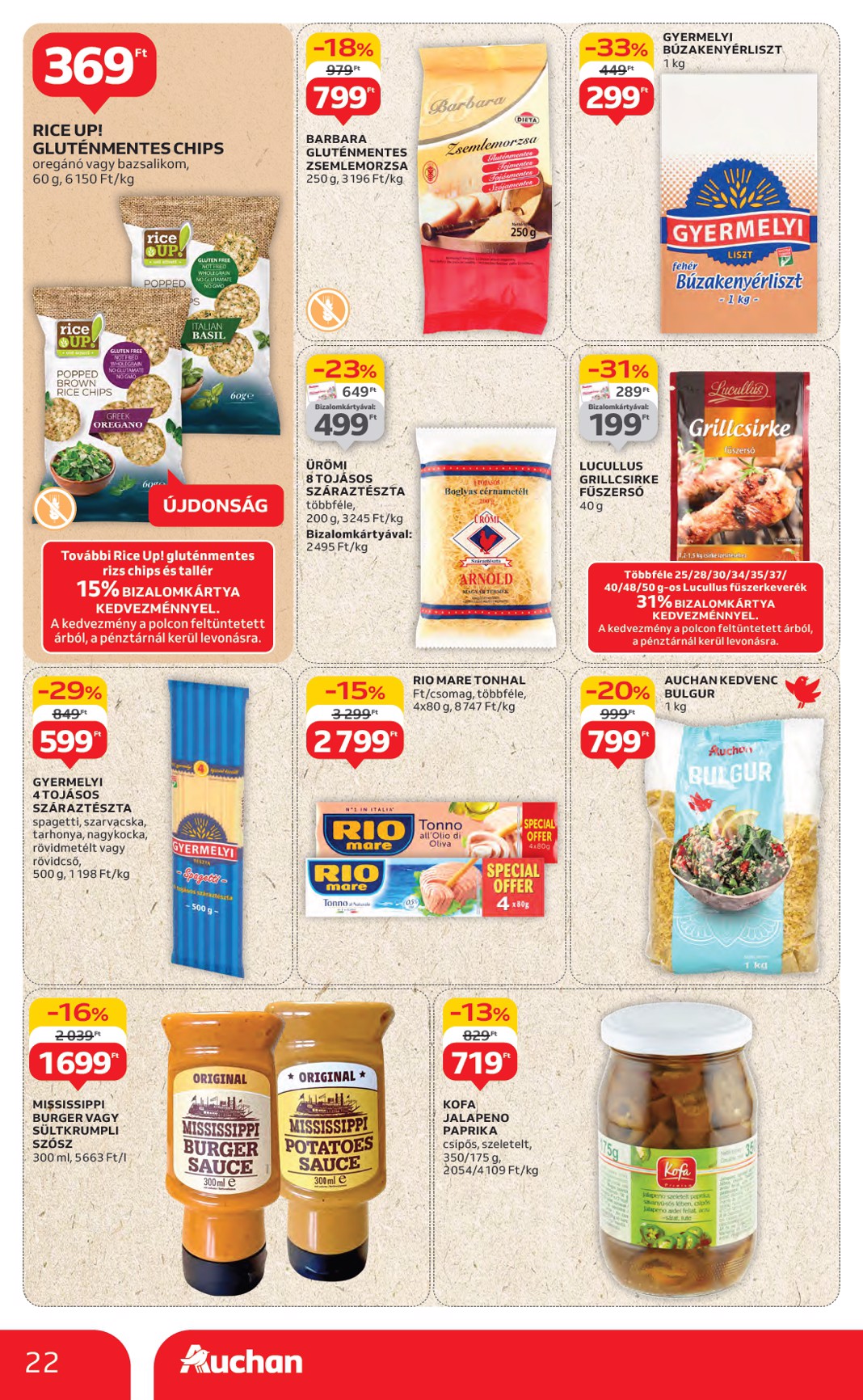 auchan - Auchan Hipermarket akciós újság, érvényes 07.17. - 07.23. - page: 22 auchan - Auchan Hipermarket akciós újság, érvényes 07.17. - 07.23. - page: 22