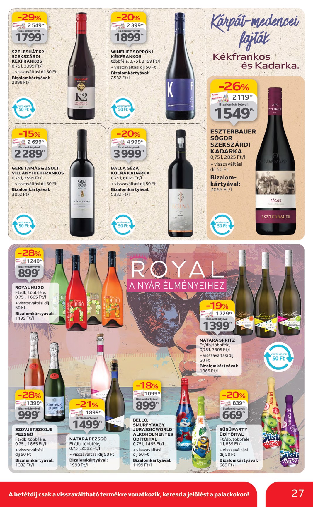 auchan - Auchan Hipermarket akciós újság, érvényes 07.17. - 07.23. - page: 27 auchan - Auchan Hipermarket akciós újság, érvényes 07.17. - 07.23. - page: 27