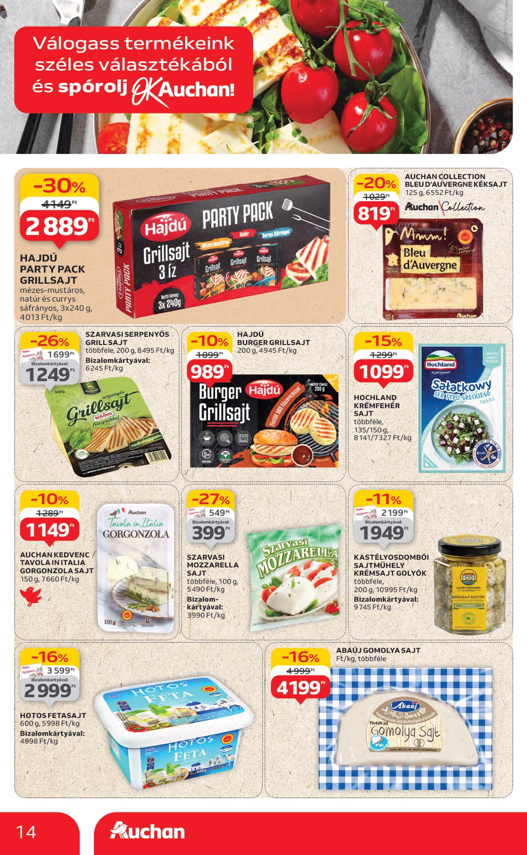 auchan - Auchan Hipermarket akciós újság, érvényes 07.17. - 07.23. - page: 14 auchan - Auchan Hipermarket akciós újság, érvényes 07.17. - 07.23. - page: 14