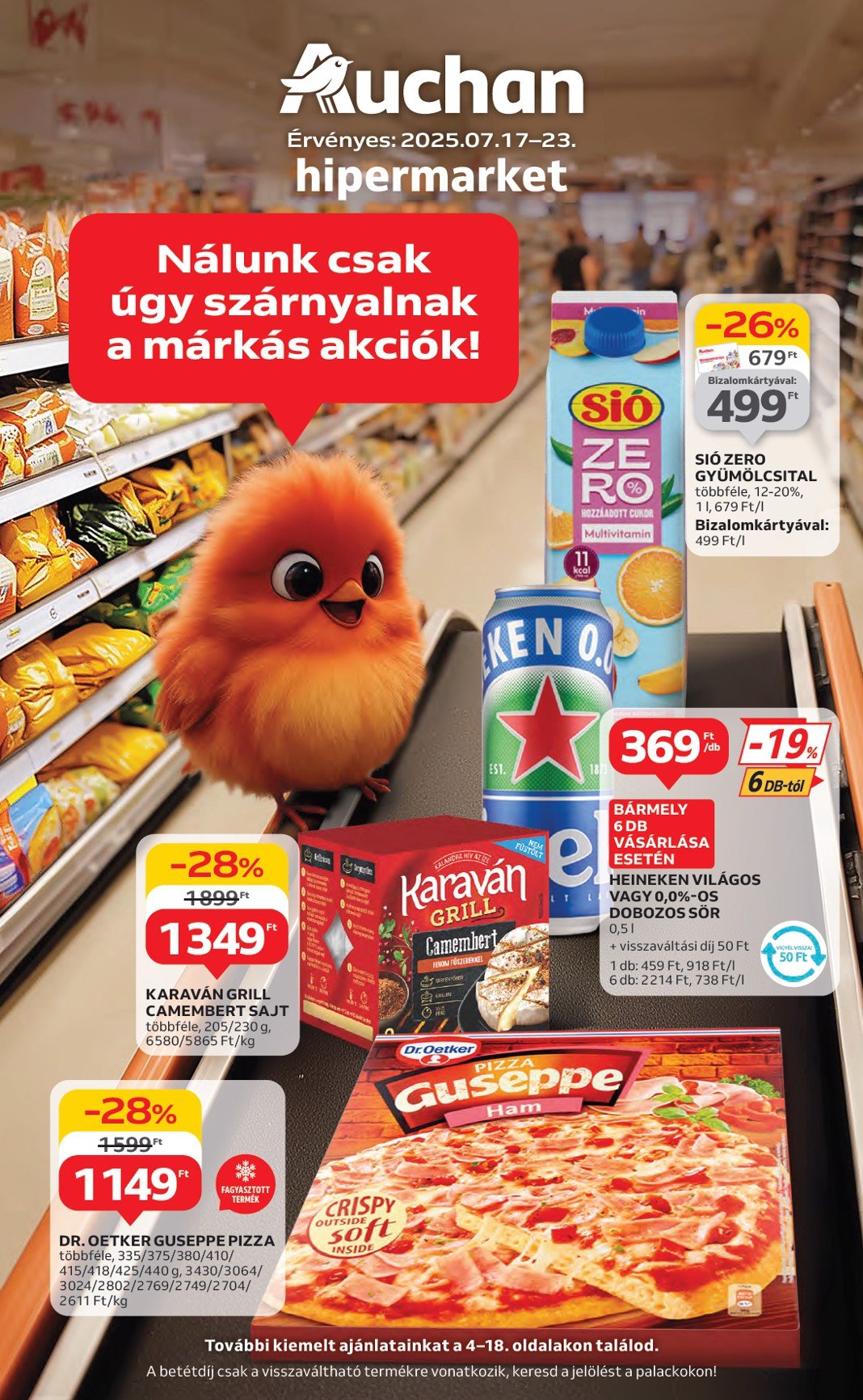 auchan - Auchan Hipermarket akciós újság, érvényes 07.17. - 07.23.