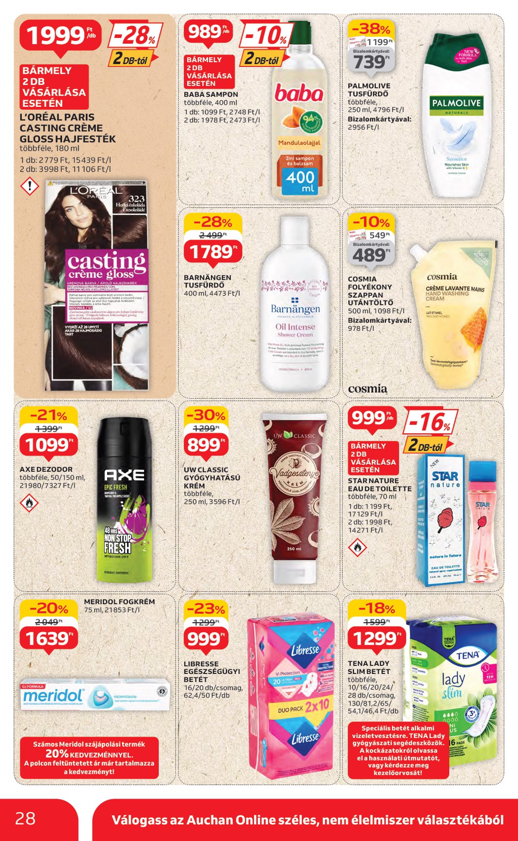 auchan - Auchan Hipermarket akciós újság, érvényes 07.17. - 07.23. - page: 28 auchan - Auchan Hipermarket akciós újság, érvényes 07.17. - 07.23. - page: 28