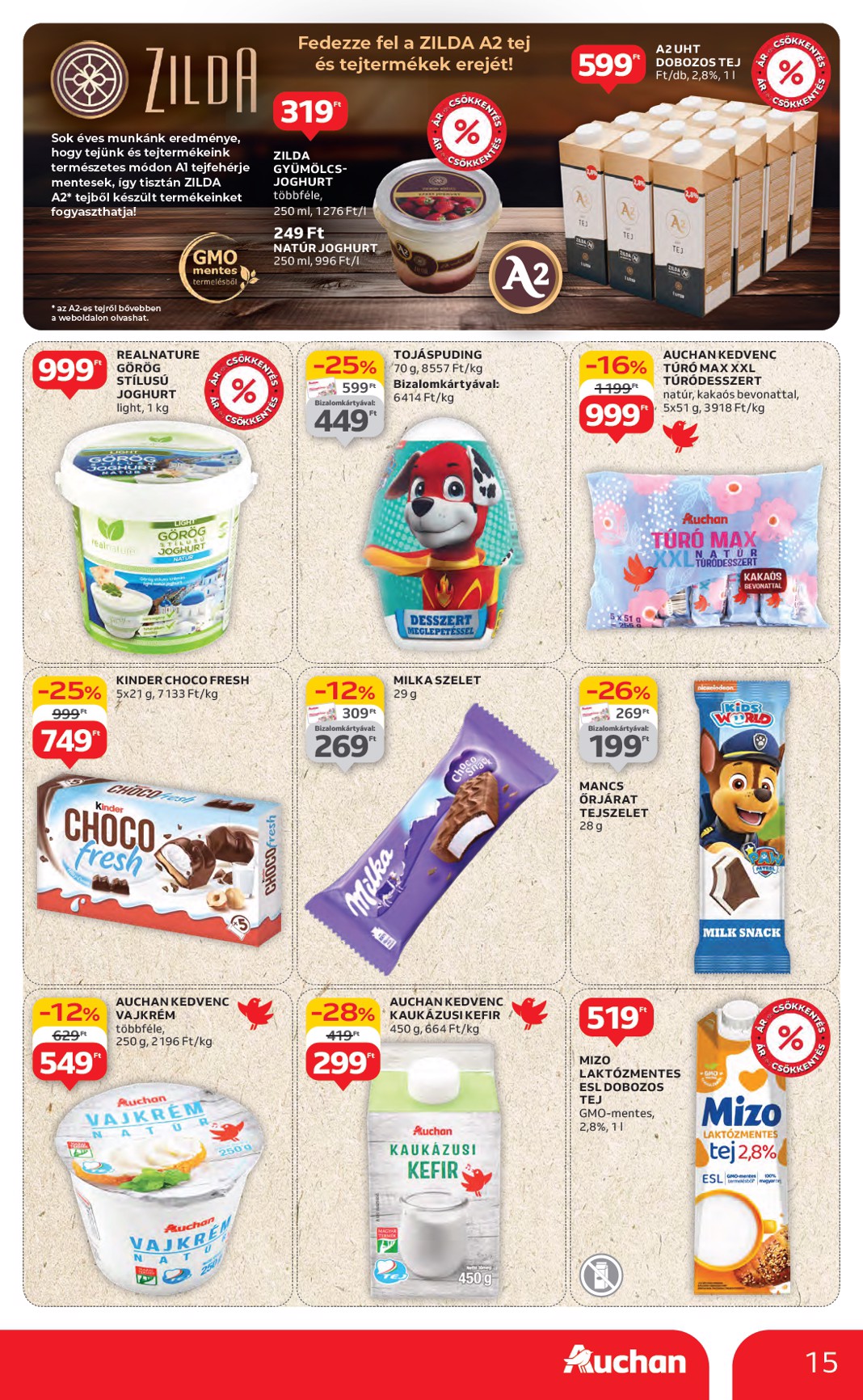 auchan - Auchan Hipermarket akciós újság, érvényes 07.17. - 07.23. - page: 15 auchan - Auchan Hipermarket akciós újság, érvényes 07.17. - 07.23. - page: 15