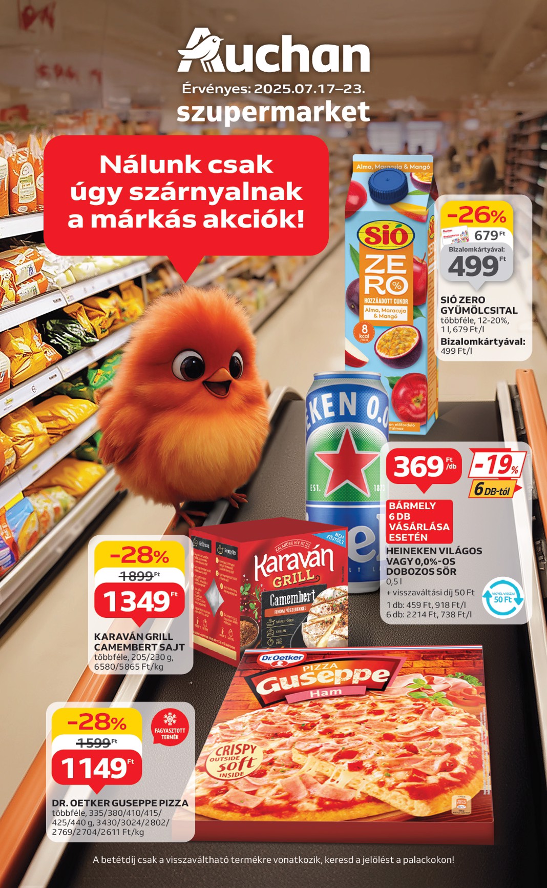 auchan - Auchan Szupermarket akciós újság, érvényes 07.17. - 07.23.