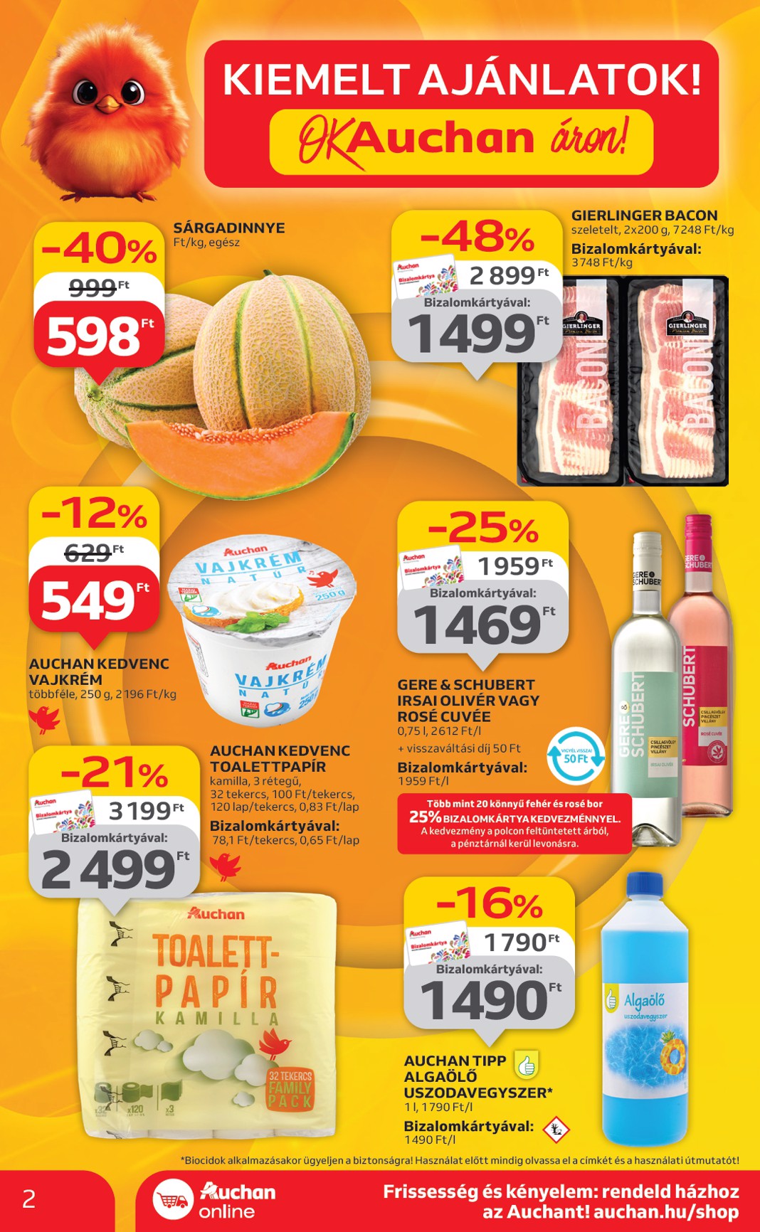 auchan - Auchan Szupermarket akciós újság, érvényes 07.17. - 07.23. - page: 2