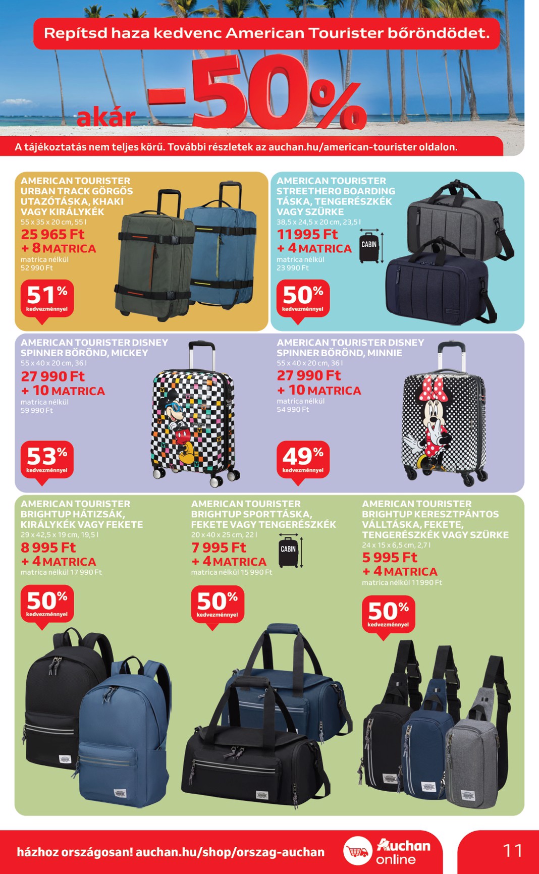 auchan - Auchan Szupermarket akciós újság, érvényes 07.17. - 07.23. - page: 11