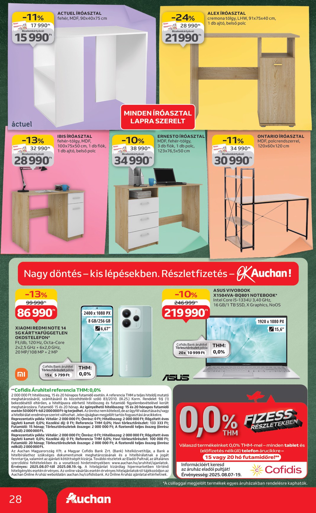 auchan - Auchan - Iskolakezdés ajánlataink akciós újság, érvényes 08.07. - 08.19. - page: 28 auchan - Auchan - Iskolakezdés ajánlataink akciós újság, érvényes 08.07. - 08.19. - page: 28