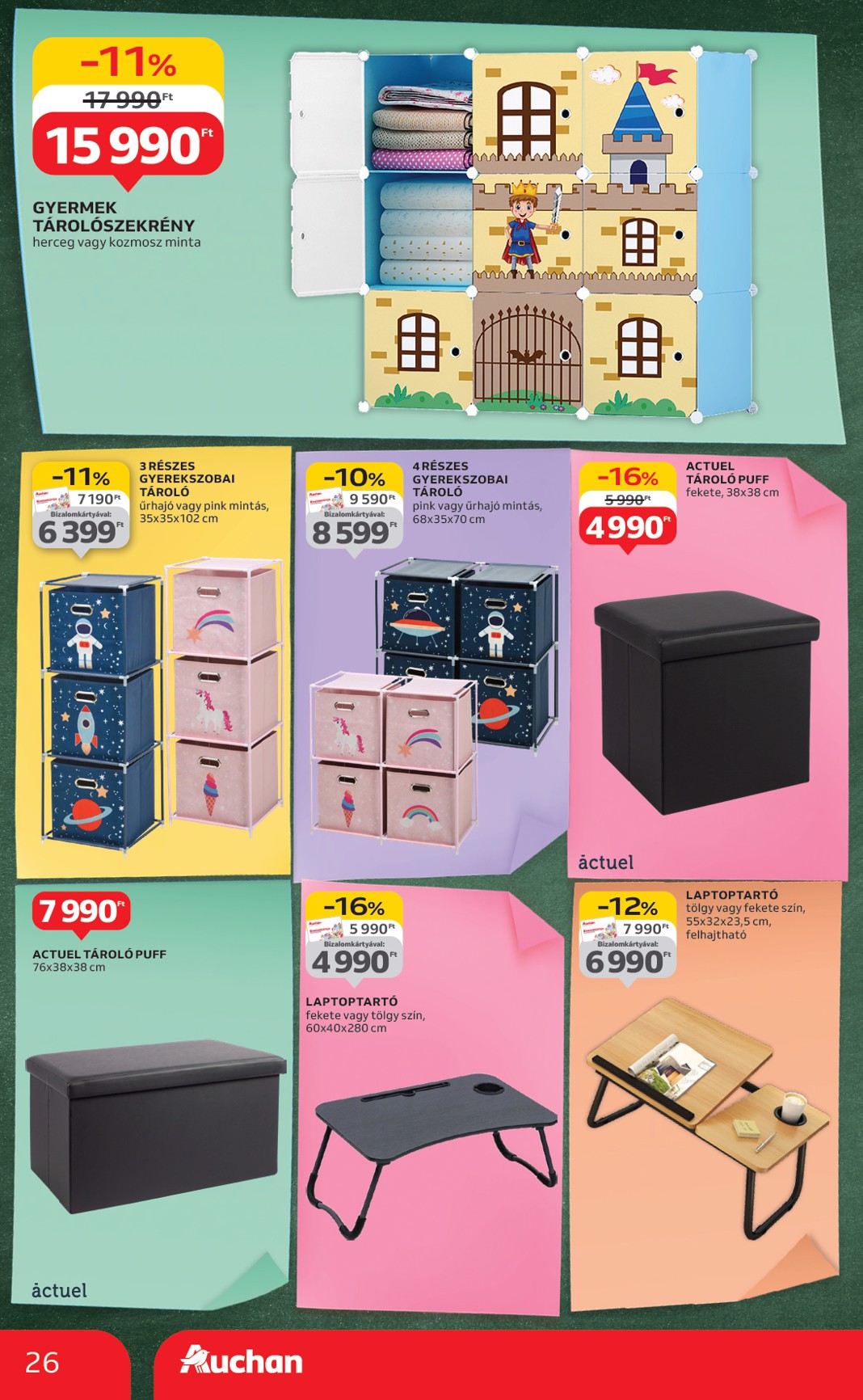 auchan - Auchan - Iskolakezdés ajánlataink akciós újság, érvényes 08.07. - 08.19. - page: 26 auchan - Auchan - Iskolakezdés ajánlataink akciós újság, érvényes 08.07. - 08.19. - page: 26