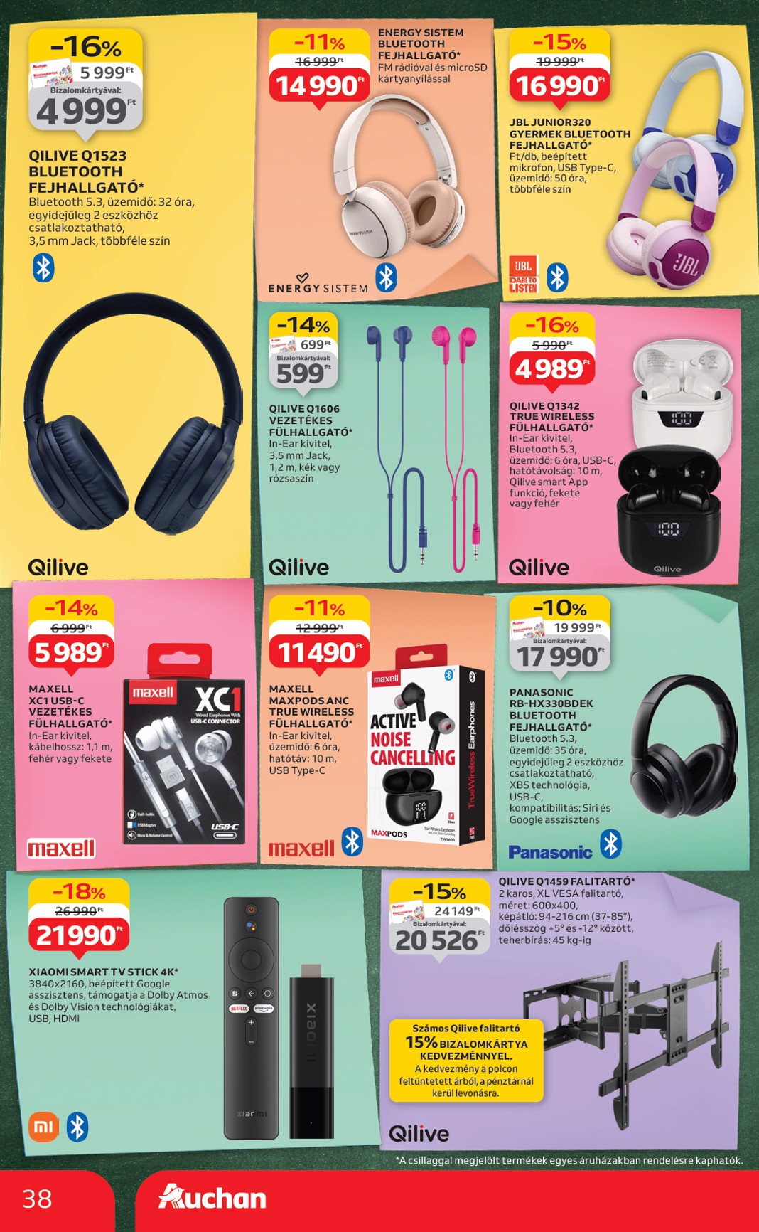 auchan - Auchan - Iskolakezdés ajánlataink akciós újság, érvényes 08.07. - 08.19. - page: 38 auchan - Auchan - Iskolakezdés ajánlataink akciós újság, érvényes 08.07. - 08.19. - page: 38