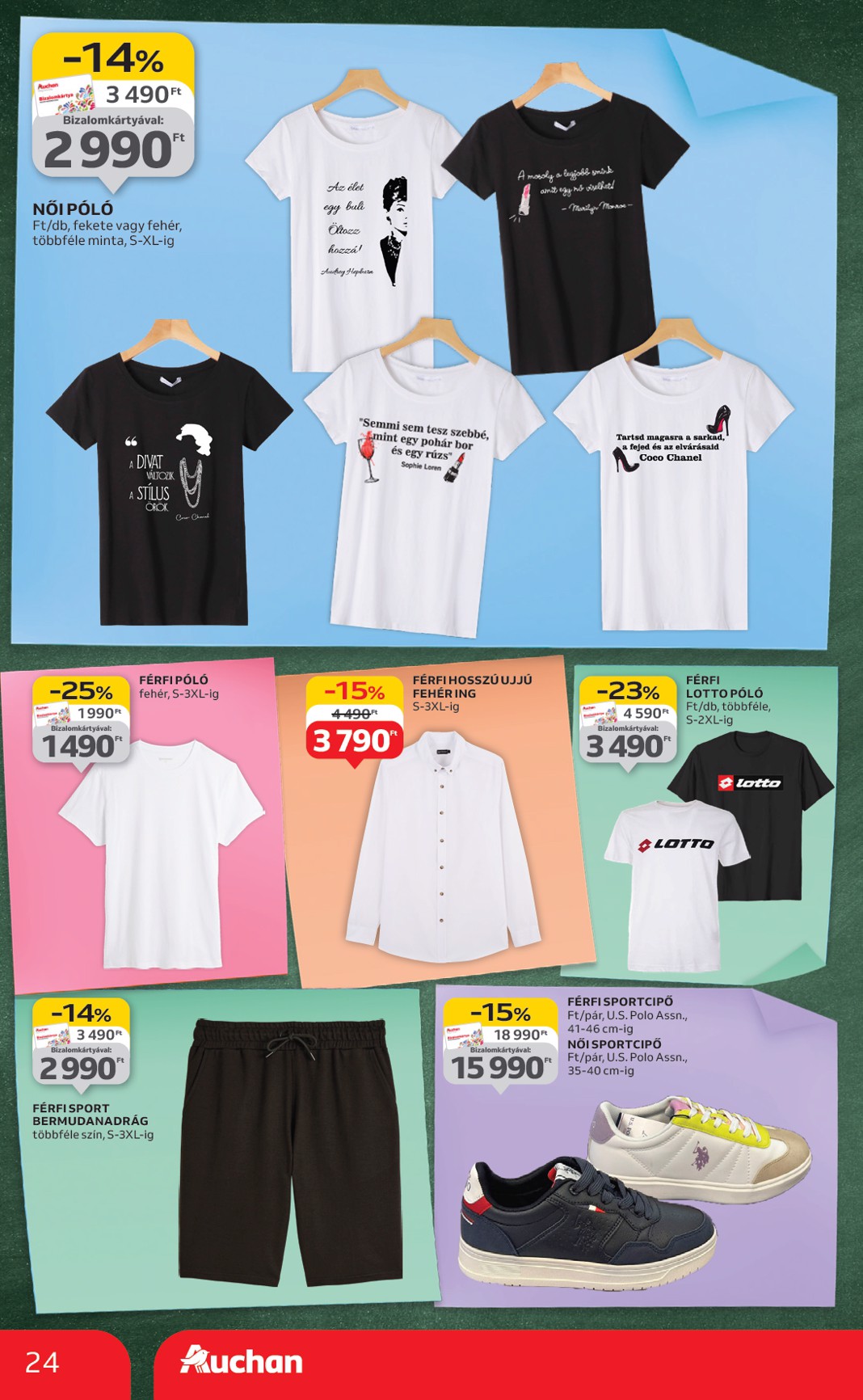 auchan - Auchan - Iskolakezdés ajánlataink akciós újság, érvényes 08.07. - 08.19. - page: 24 auchan - Auchan - Iskolakezdés ajánlataink akciós újság, érvényes 08.07. - 08.19. - page: 24