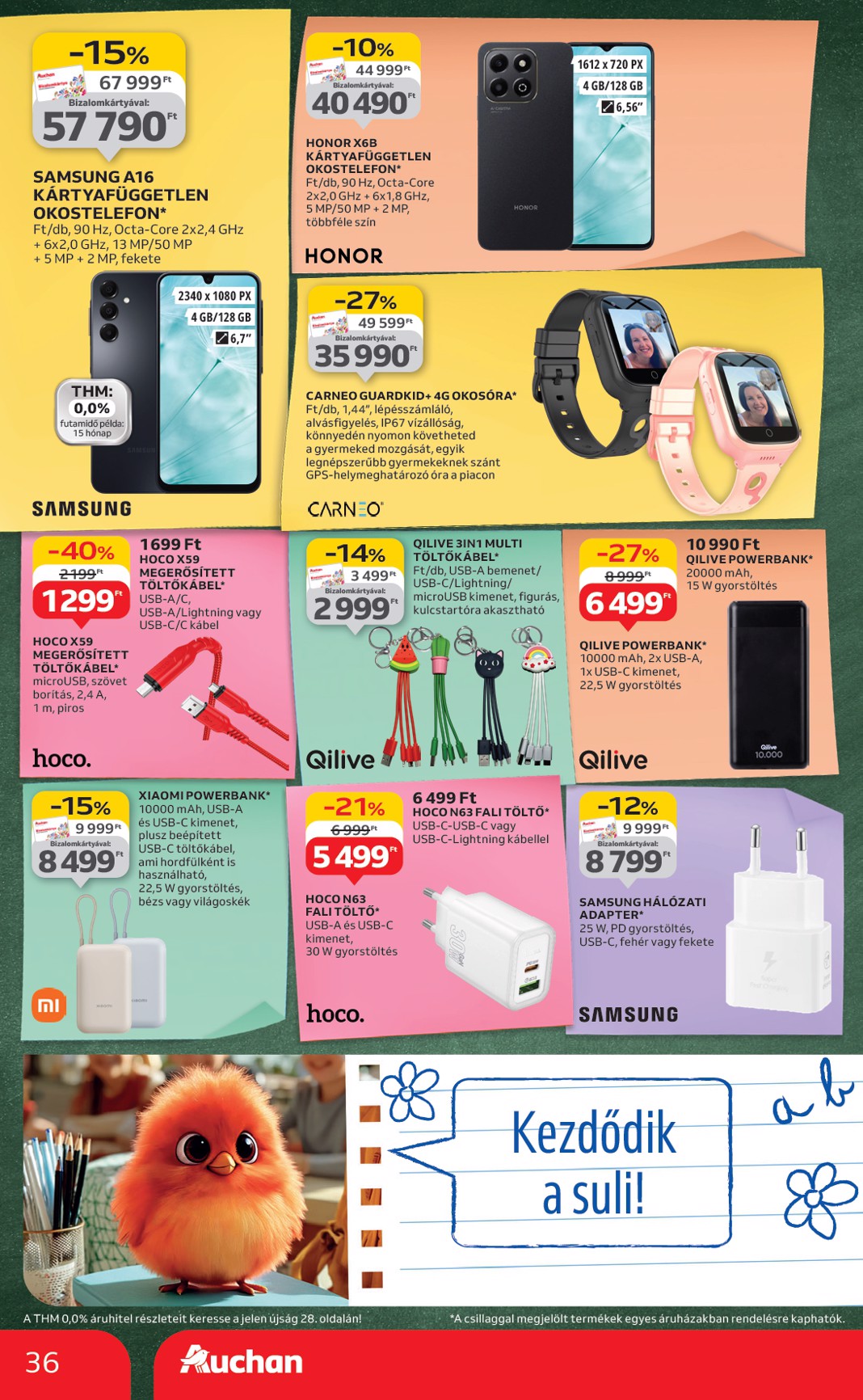 auchan - Auchan - Iskolakezdés ajánlataink akciós újság, érvényes 08.07. - 08.19. - page: 36 auchan - Auchan - Iskolakezdés ajánlataink akciós újság, érvényes 08.07. - 08.19. - page: 36