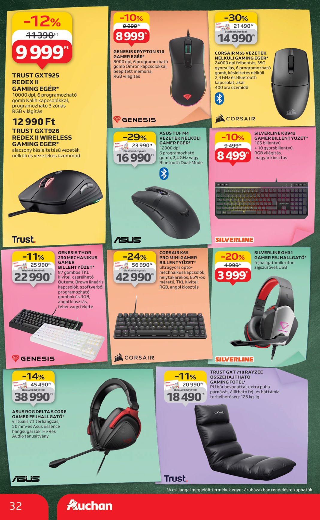 auchan - Auchan - Iskolakezdés ajánlataink akciós újság, érvényes 08.07. - 08.19. - page: 32 auchan - Auchan - Iskolakezdés ajánlataink akciós újság, érvényes 08.07. - 08.19. - page: 32