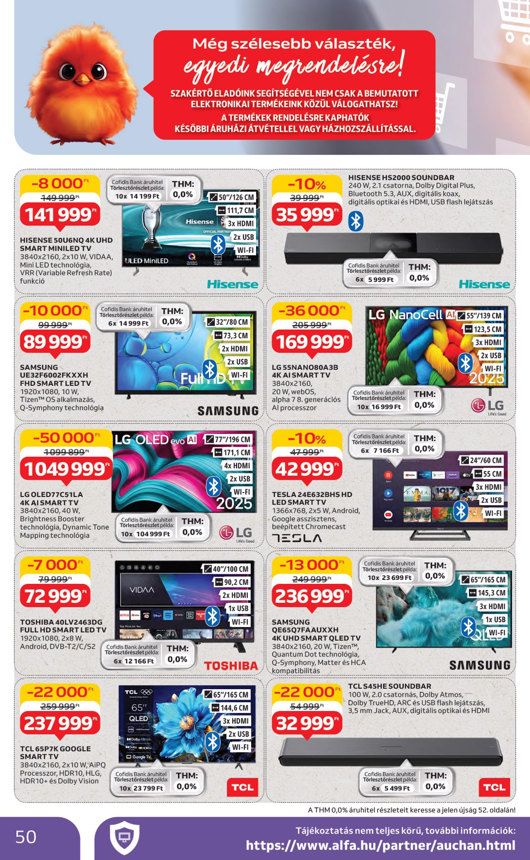 auchan - Auchan Hipermarket akciós újság, érvényes 08.14. - 08.19. - page: 50 auchan - Auchan Hipermarket akciós újság, érvényes 08.14. - 08.19. - page: 50