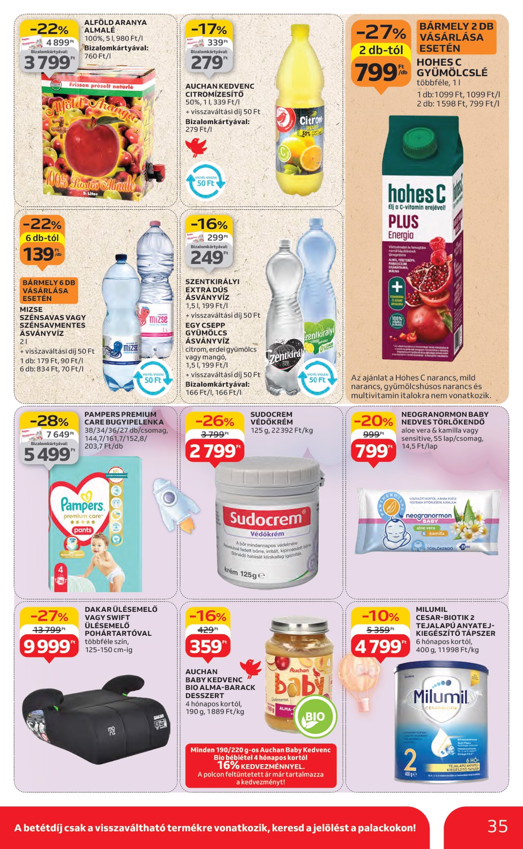 auchan - Auchan Hipermarket akciós újság, érvényes 08.14. - 08.19. - page: 35 auchan - Auchan Hipermarket akciós újság, érvényes 08.14. - 08.19. - page: 35