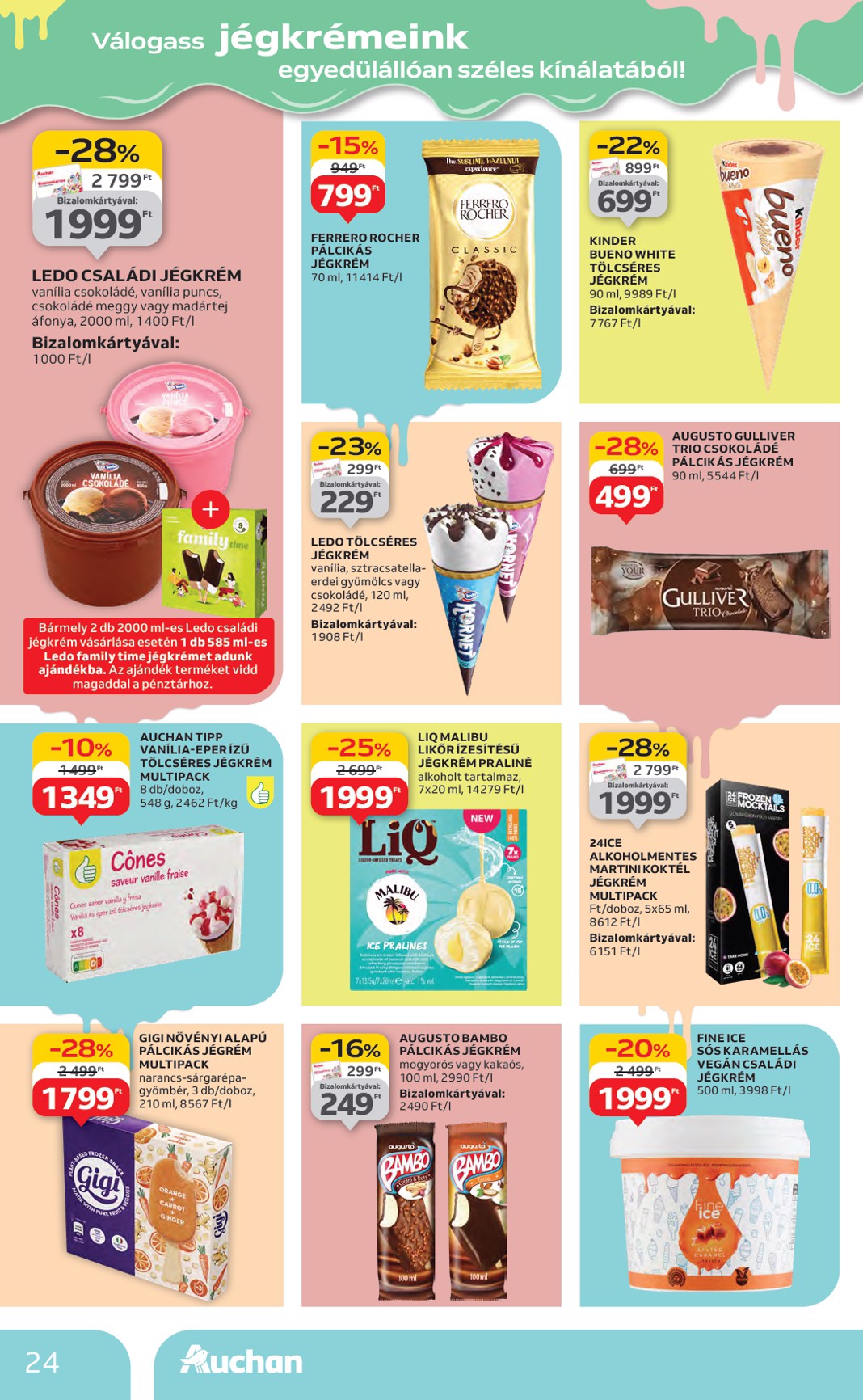 auchan - Auchan Hipermarket akciós újság, érvényes 08.14. - 08.19. - page: 24 auchan - Auchan Hipermarket akciós újság, érvényes 08.14. - 08.19. - page: 24