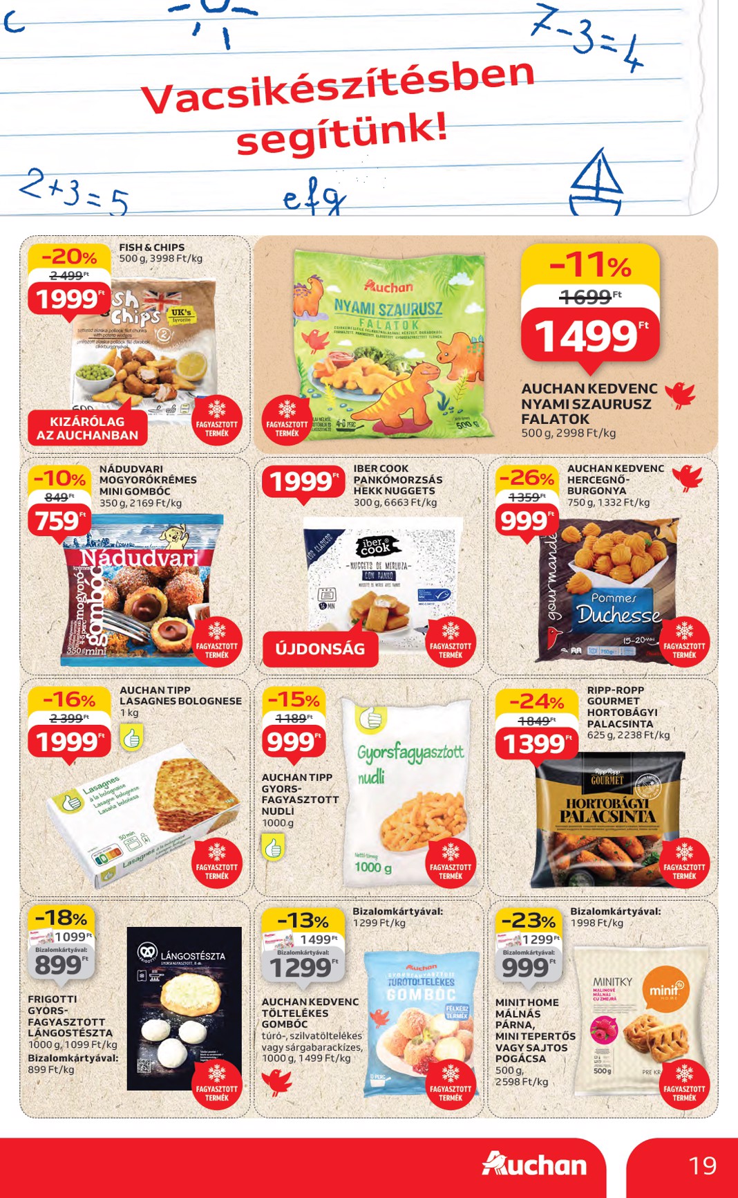 auchan - Auchan Hipermarket akciós újság, érvényes 08.14. - 08.19. - page: 19 auchan - Auchan Hipermarket akciós újság, érvényes 08.14. - 08.19. - page: 19