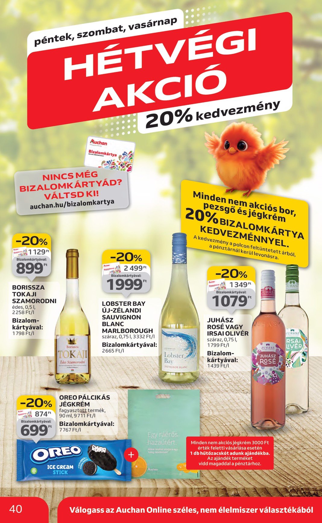 auchan - Auchan Hipermarket akciós újság, érvényes 08.14. - 08.19. - page: 40 auchan - Auchan Hipermarket akciós újság, érvényes 08.14. - 08.19. - page: 40