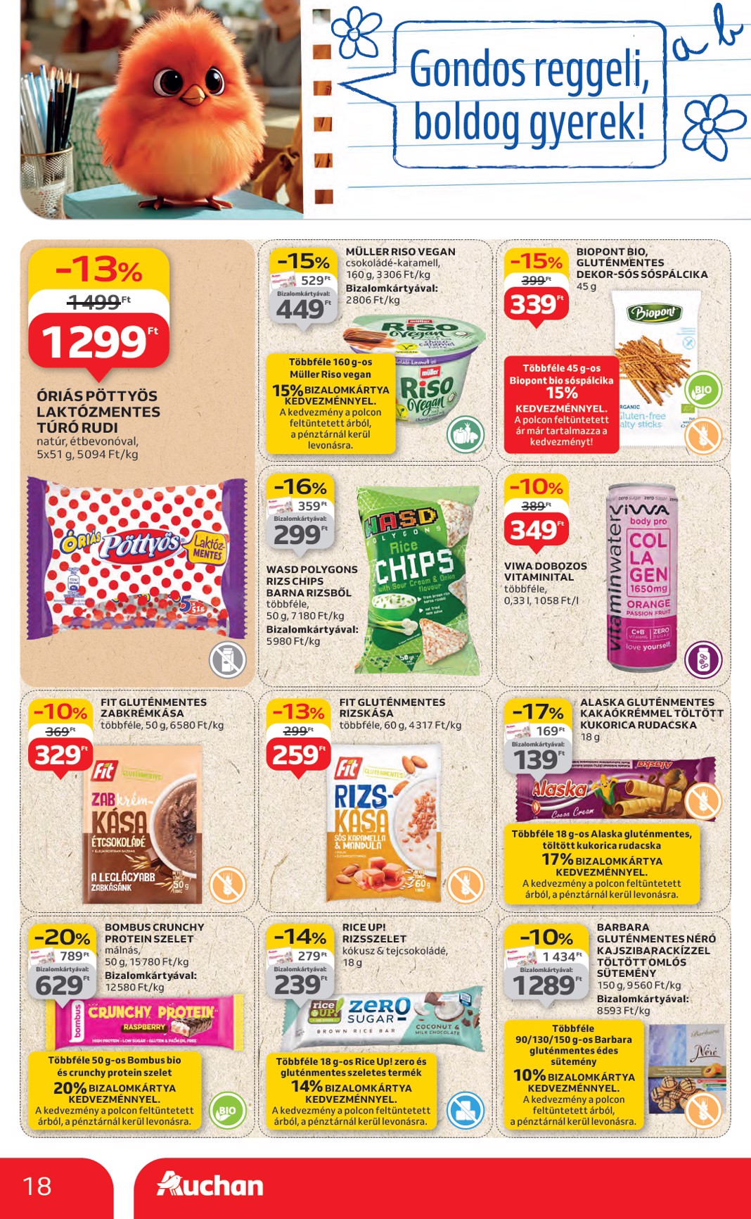 auchan - Auchan Hipermarket akciós újság, érvényes 08.14. - 08.19. - page: 18 auchan - Auchan Hipermarket akciós újság, érvényes 08.14. - 08.19. - page: 18