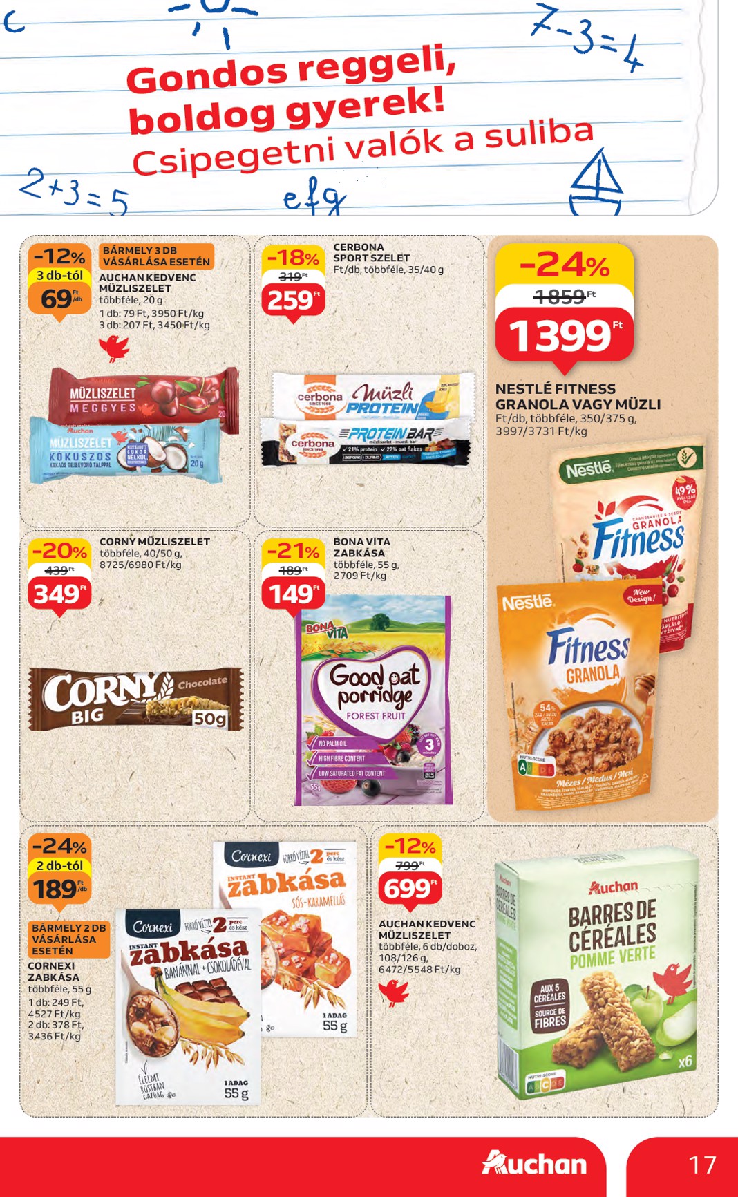 auchan - Auchan Hipermarket akciós újság, érvényes 08.14. - 08.19. - page: 17 auchan - Auchan Hipermarket akciós újság, érvényes 08.14. - 08.19. - page: 17