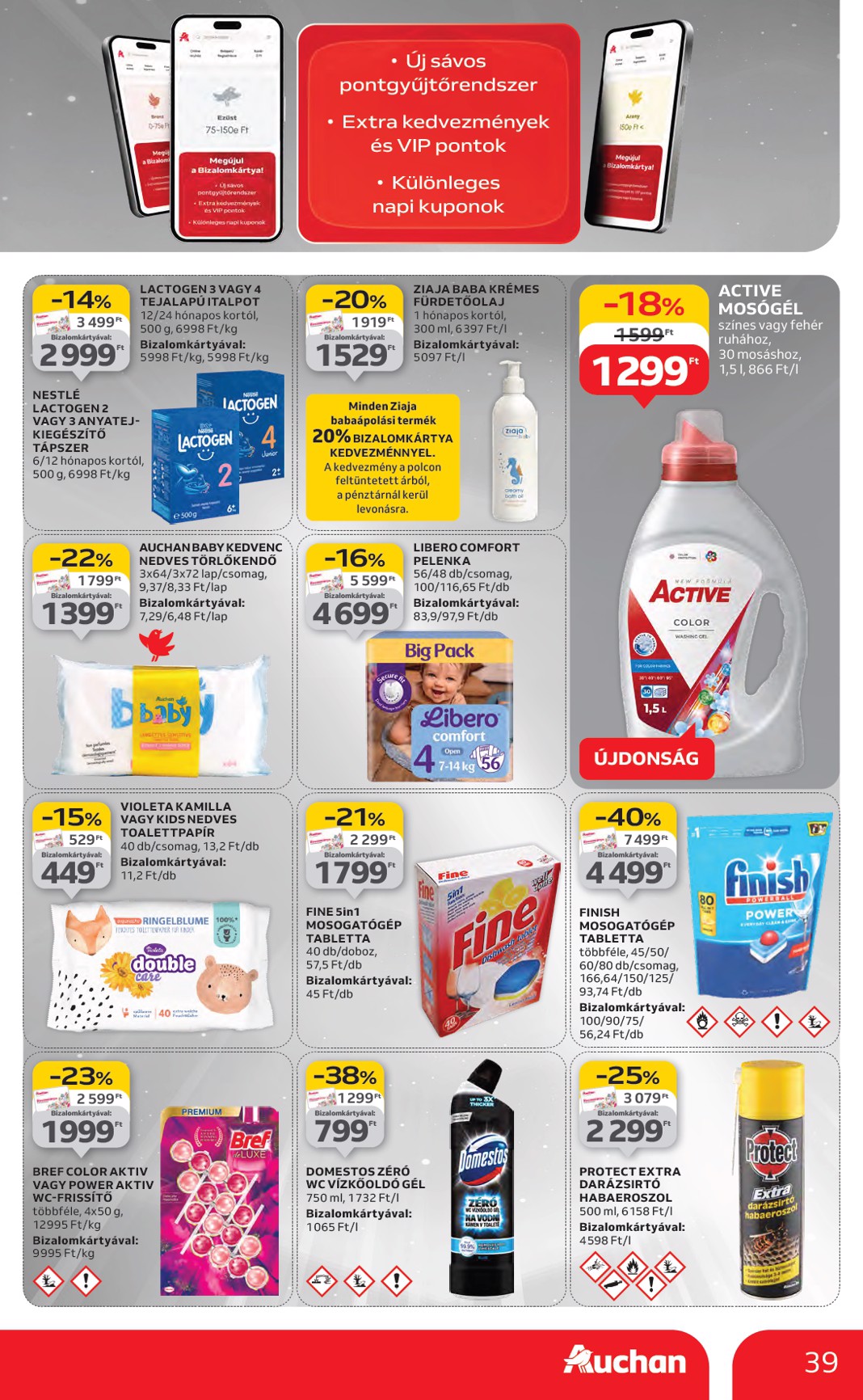 auchan - Auchan Hipermarket akciós újság, érvényes 08.14. - 08.19. - page: 39 auchan - Auchan Hipermarket akciós újság, érvényes 08.14. - 08.19. - page: 39