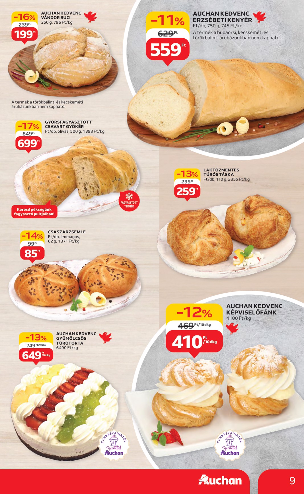 auchan - Auchan Hipermarket akciós újság, érvényes 08.14. - 08.19. - page: 9 auchan - Auchan Hipermarket akciós újság, érvényes 08.14. - 08.19. - page: 9