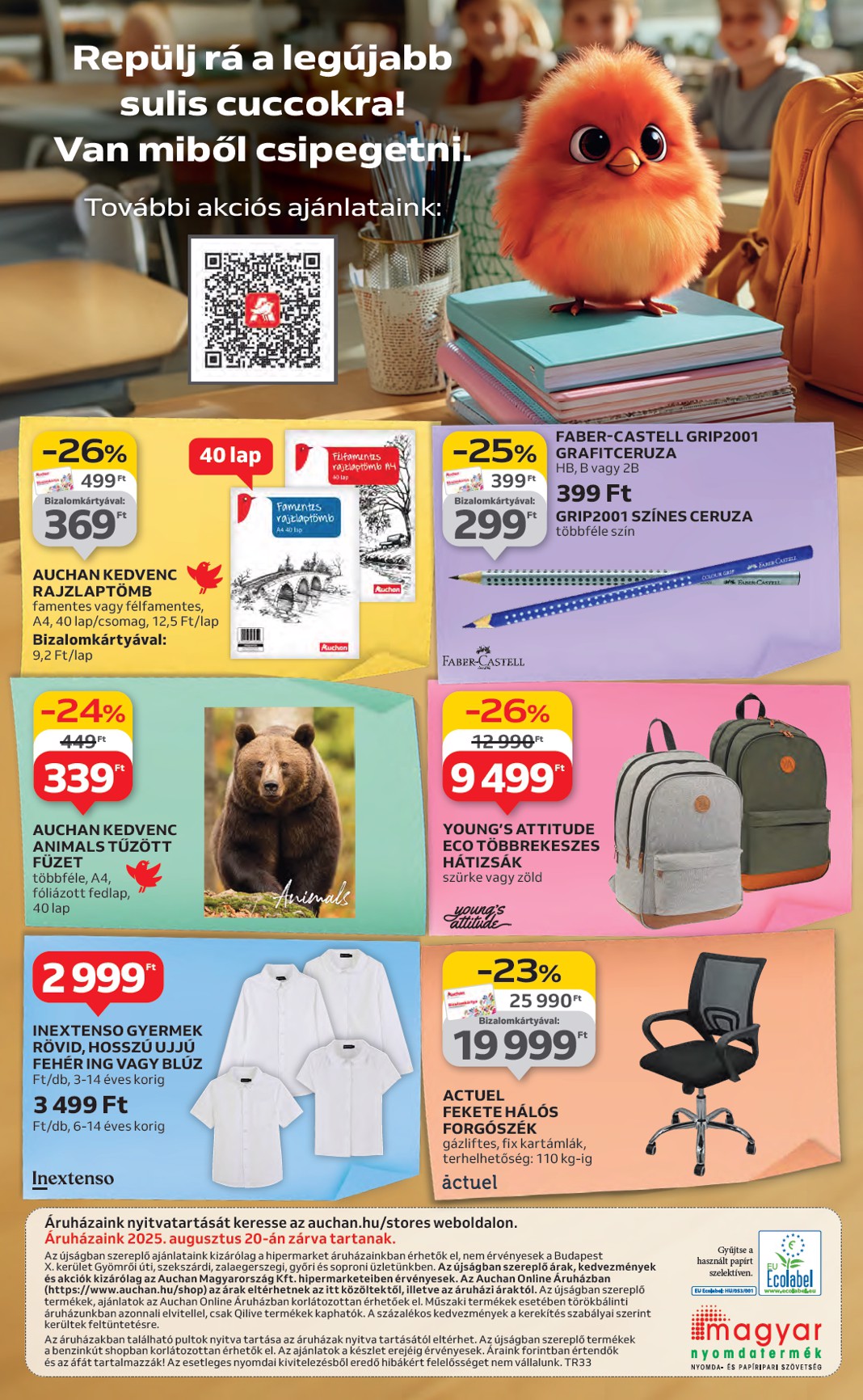 auchan - Auchan Hipermarket akciós újság, érvényes 08.14. - 08.19. - page: 54 auchan - Auchan Hipermarket akciós újság, érvényes 08.14. - 08.19. - page: 54