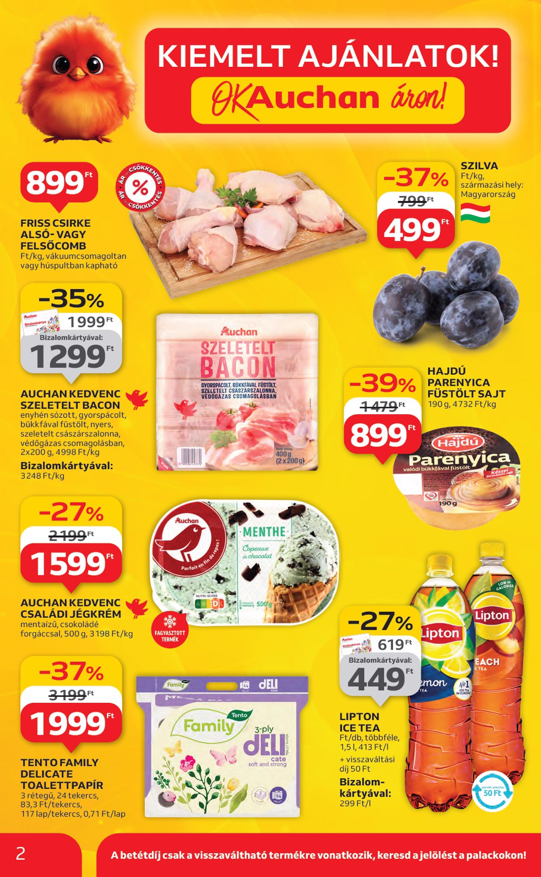 auchan - Auchan Hipermarket akciós újság, érvényes 08.14. - 08.19. - page: 2 auchan - Auchan Hipermarket akciós újság, érvényes 08.14. - 08.19. - page: 2