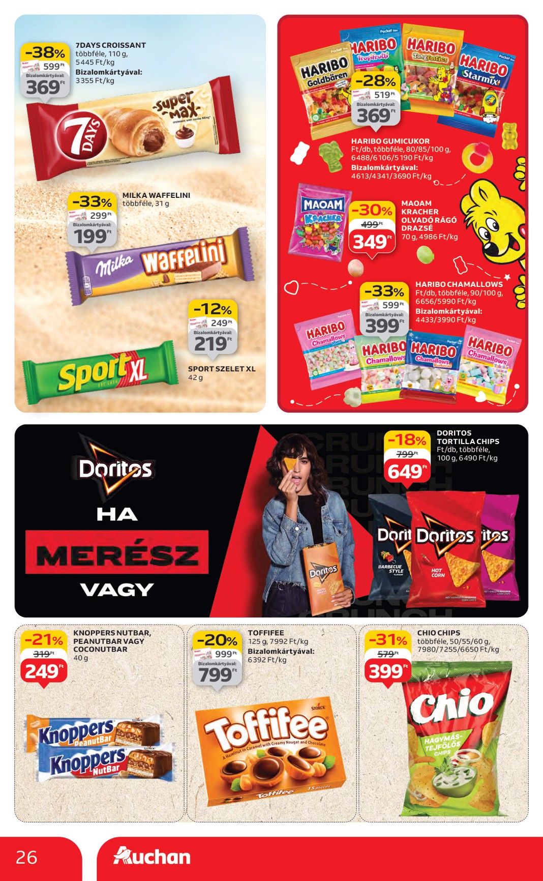 auchan - Auchan Hipermarket akciós újság, érvényes 08.14. - 08.19. - page: 26 auchan - Auchan Hipermarket akciós újság, érvényes 08.14. - 08.19. - page: 26